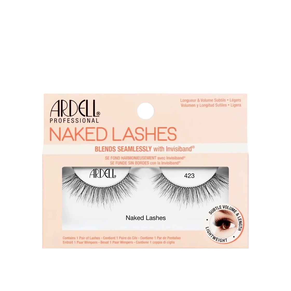 Ресницы накладные Naked Lashes 423  купить в VISAGEHALL