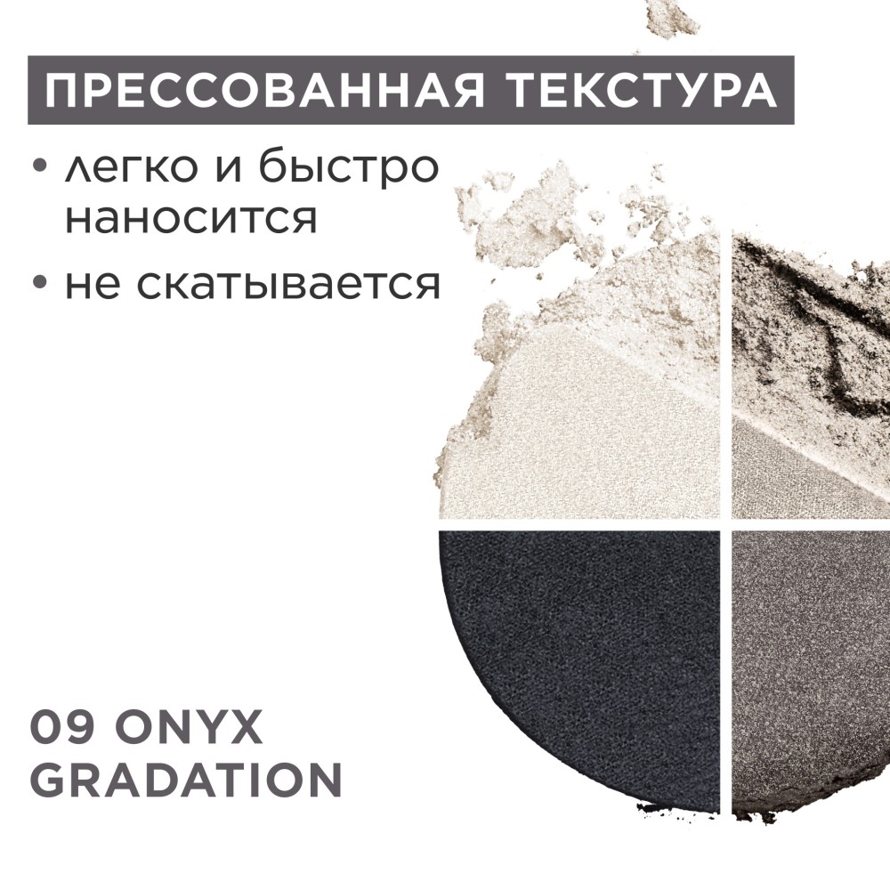 Тени для век четырехцветные Ombre 4 Couleurs