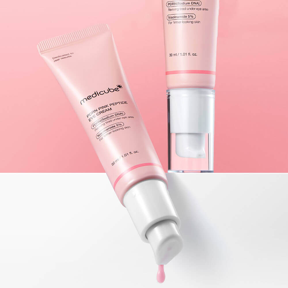 Крем для век с PDRN И пептидами Pink Peptide Eye Cream купить в VISAGEHALL