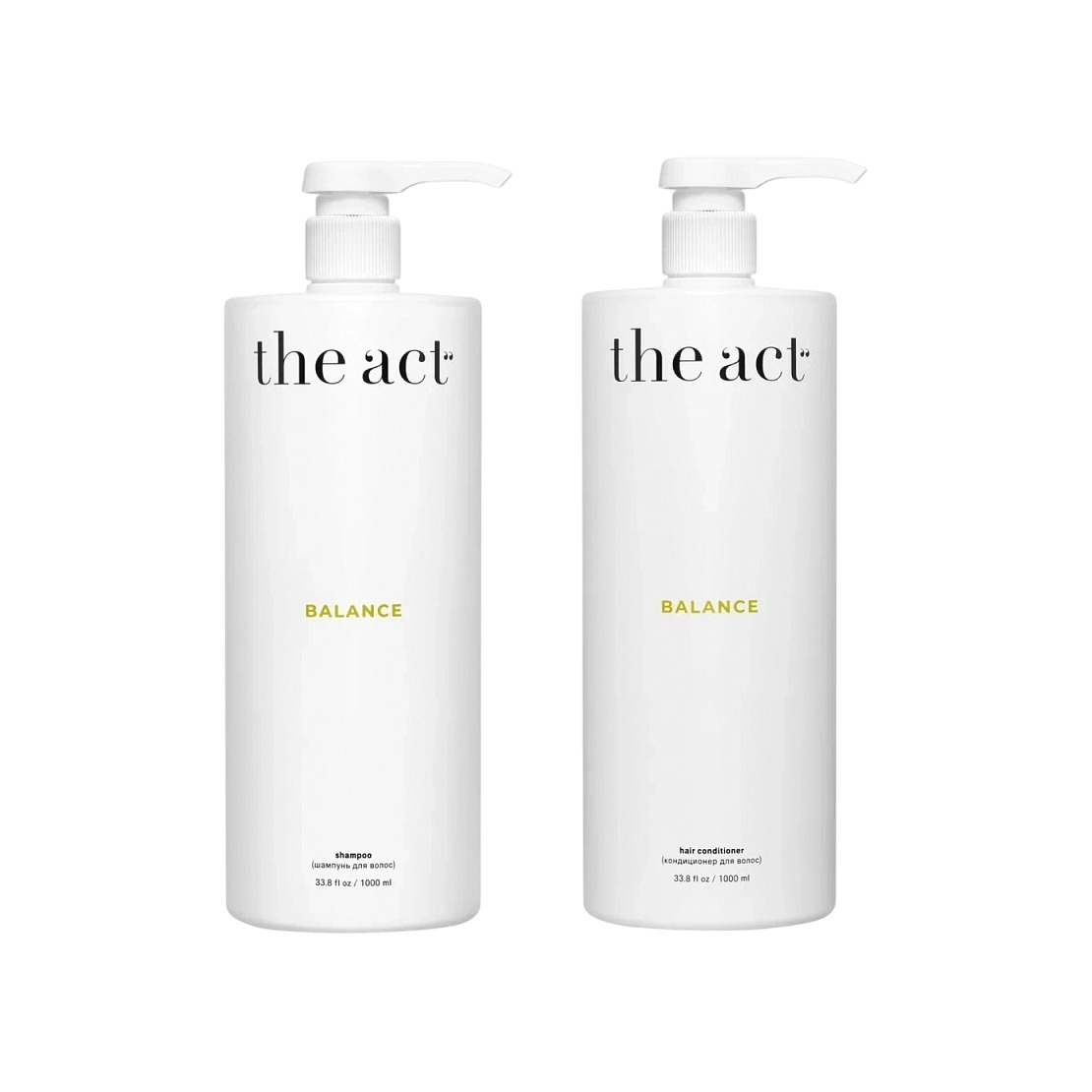 Набор для ухода за волосами Balance: шампунь+кондиционер купить в VISAGEHALL