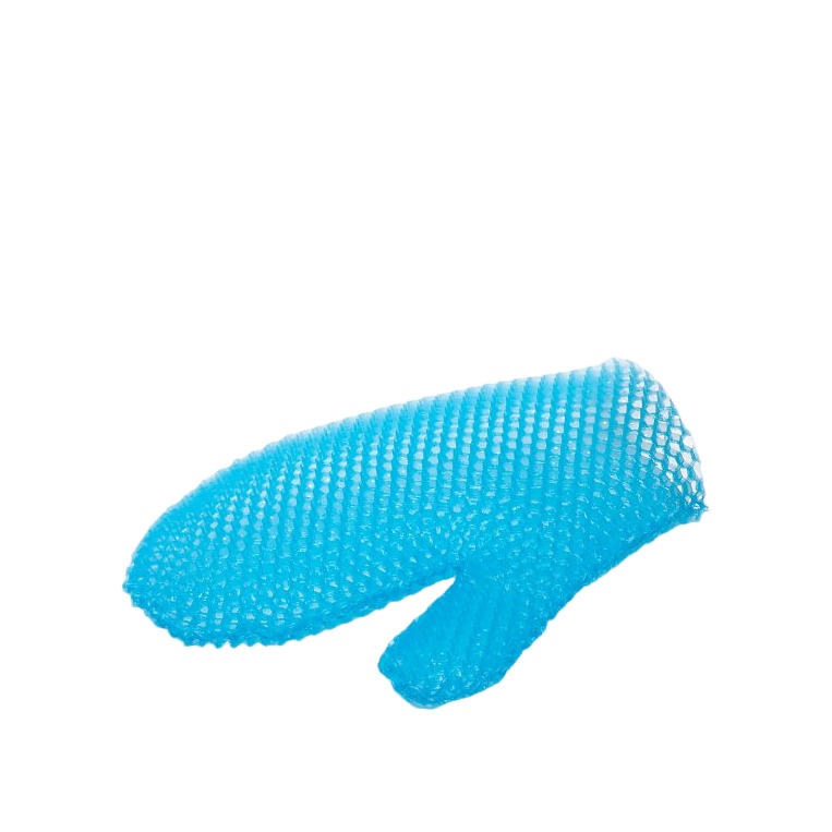 Мочалка-рукавичка для тела голубая Bath Mitt Stimulite®