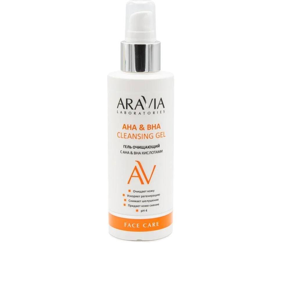 Гель очищающий с АНА и ВНА кислотами AHA&BHA Cleansing Gel купить в VISAGEHALL