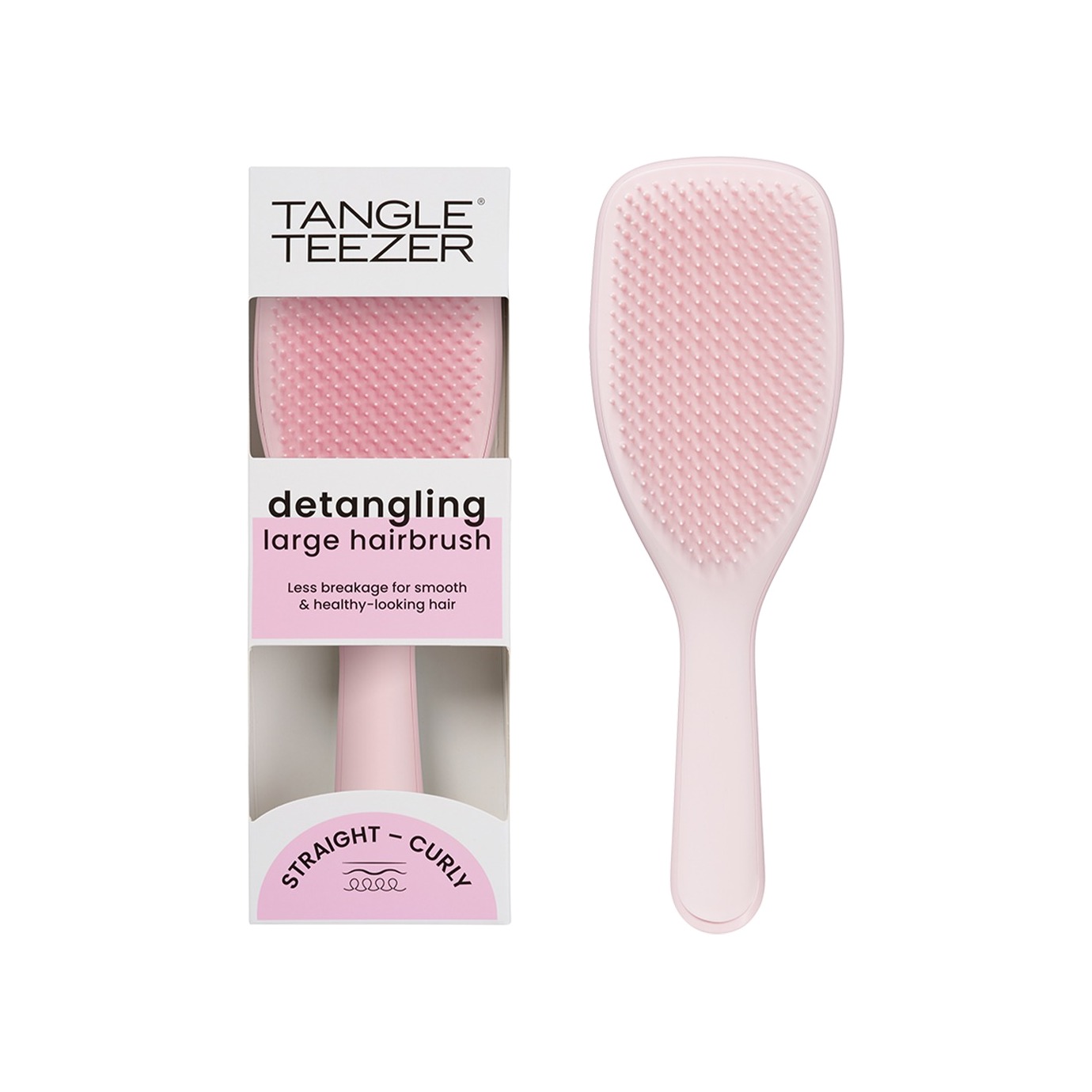 Расческа для волос The Large Ultimate Detangler Pink Hibiscus купить в VISAGEHALL