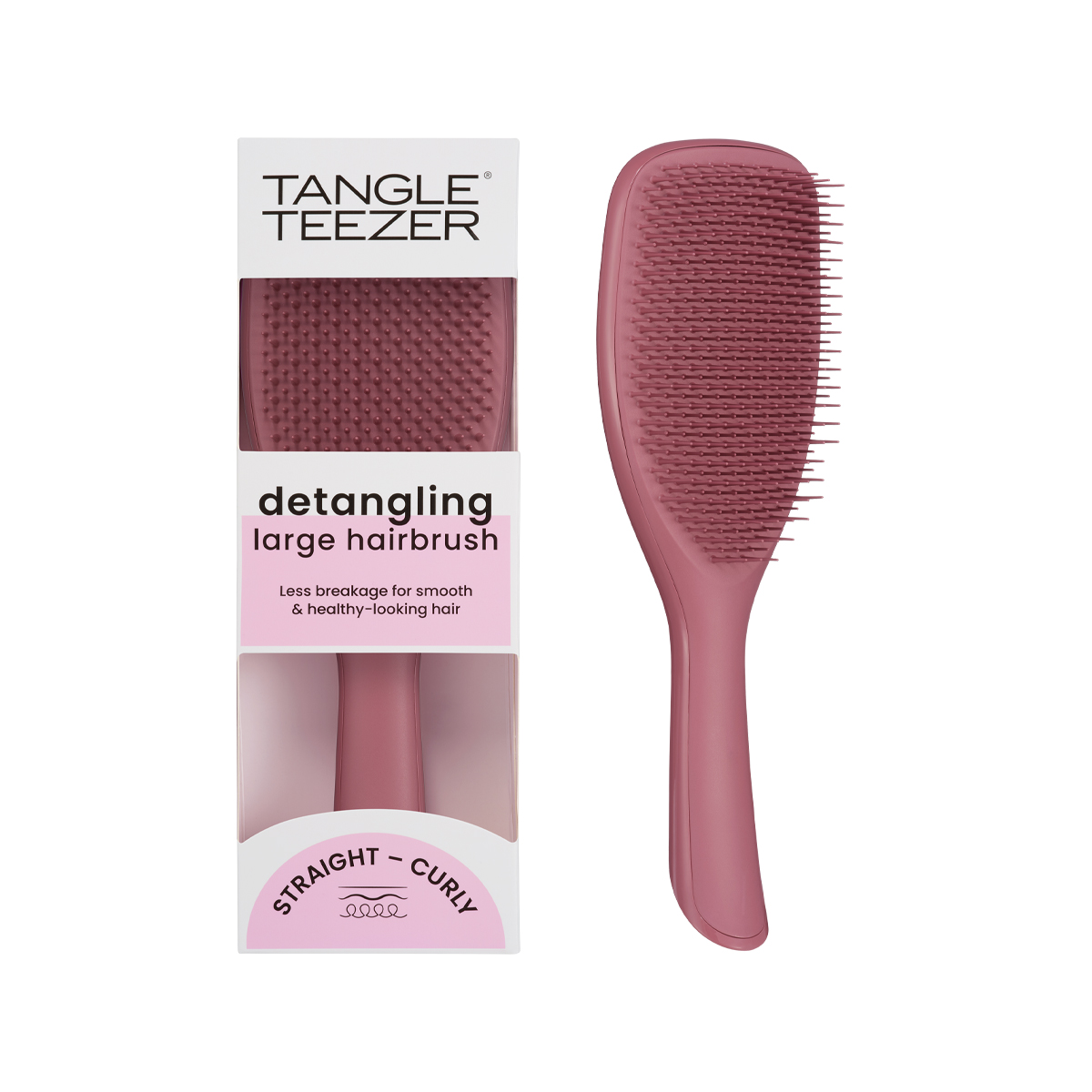 Расческа для волос The Large Ultimate Detangler Pink Velvet купить в VISAGEHALL