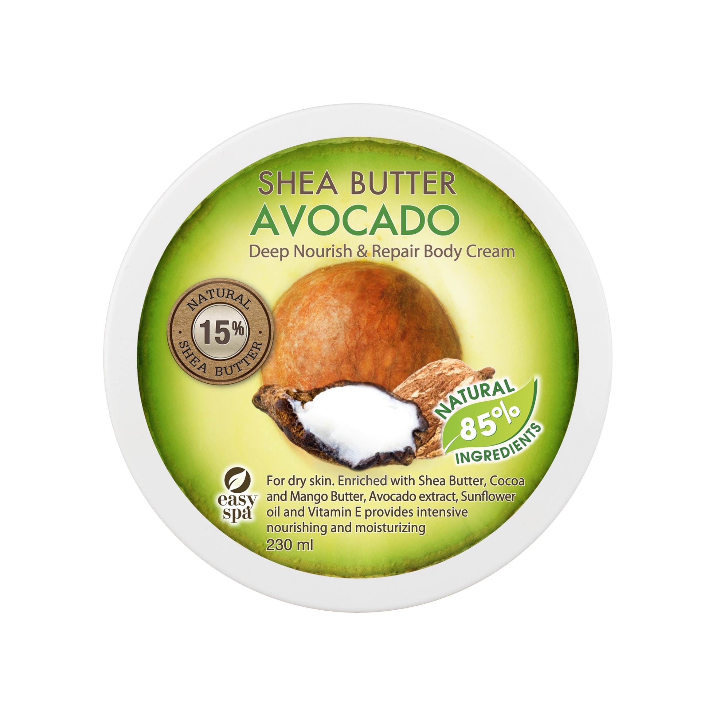 Крем для глубокого питания и восстановления сухой кожи Shea Butter Avocado 230мл купить в VISAGEHALL