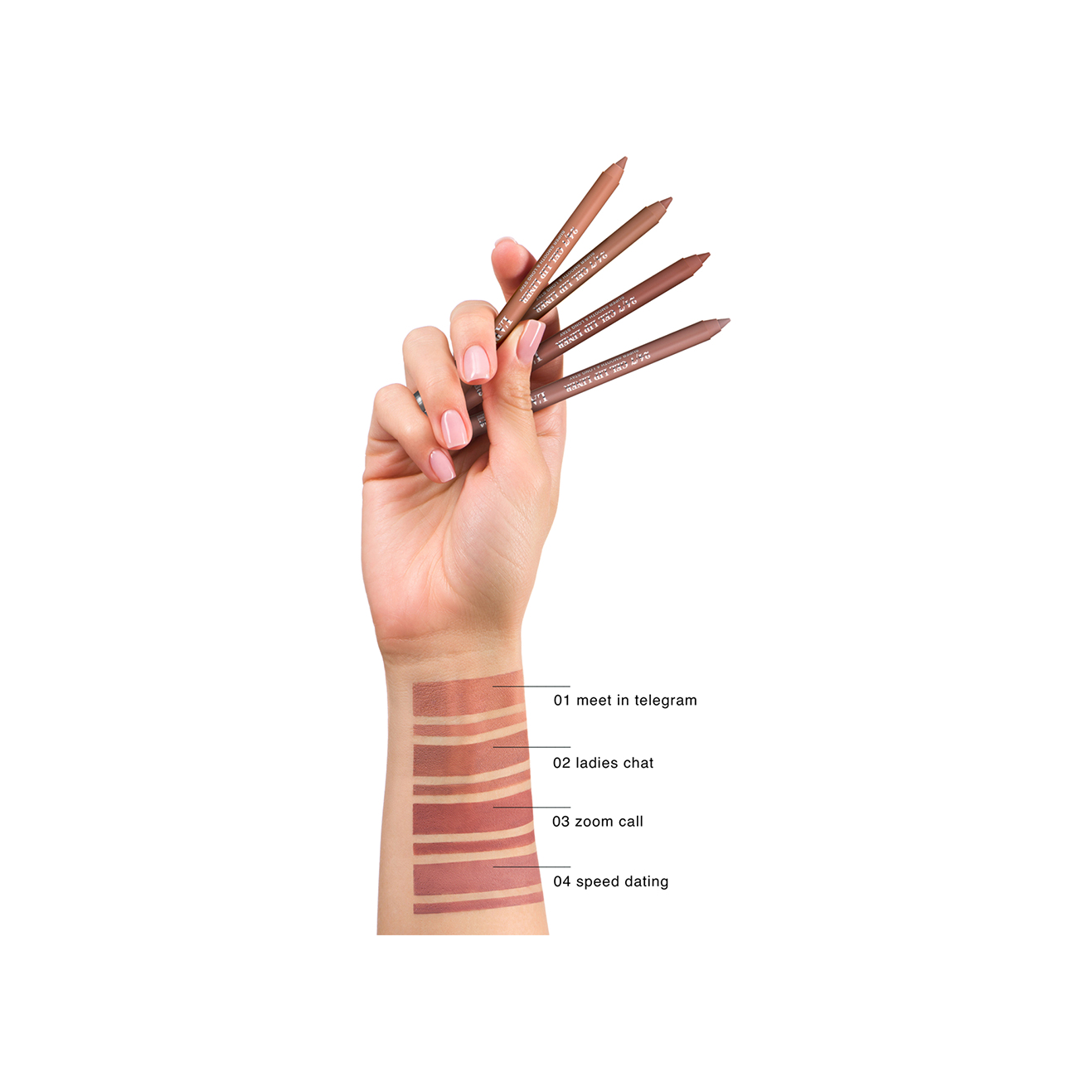 Карандаш для губ устойчивый гелевый Gel Lip Liner 24/7 