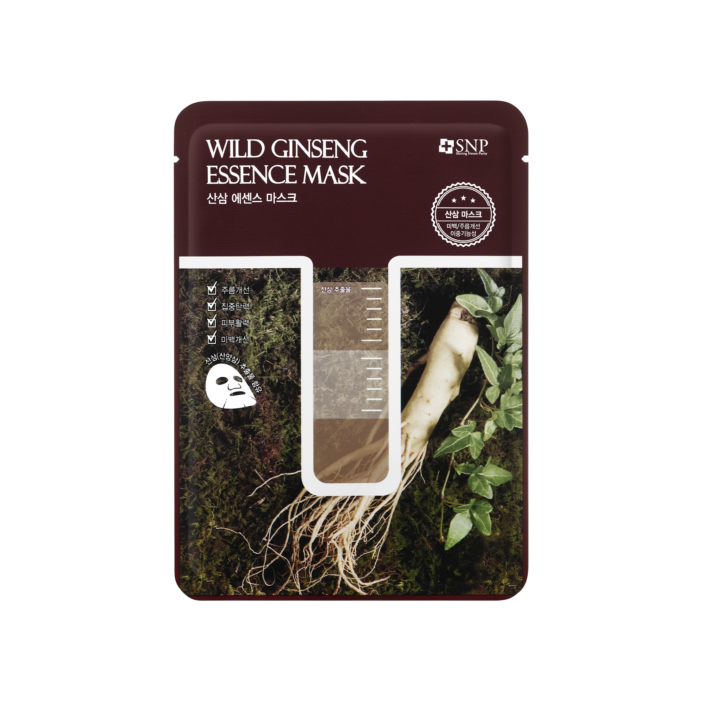 Маска тканевая для лица Wild Ginseng Essence купить в VISAGEHALL