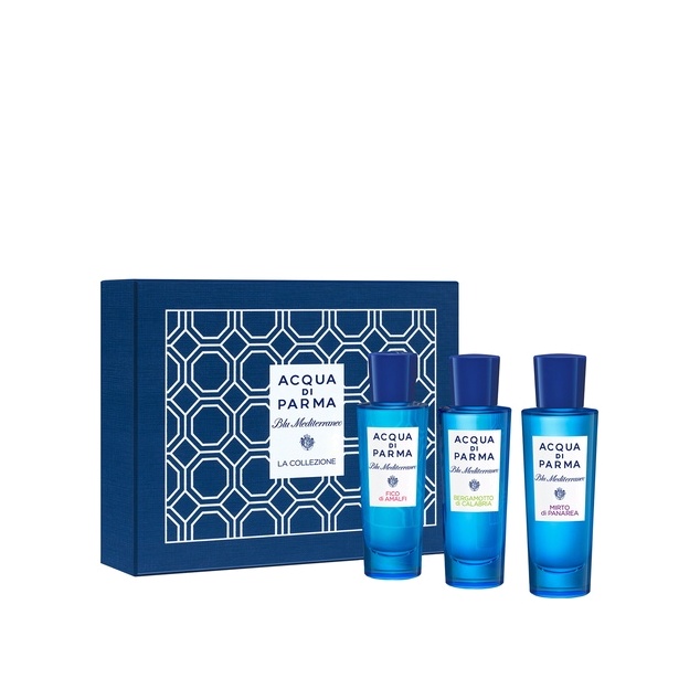 Набор туалетной воды Blu Mediterraneo: Fico30мл+Bergamotto30мл+Mirto30мл