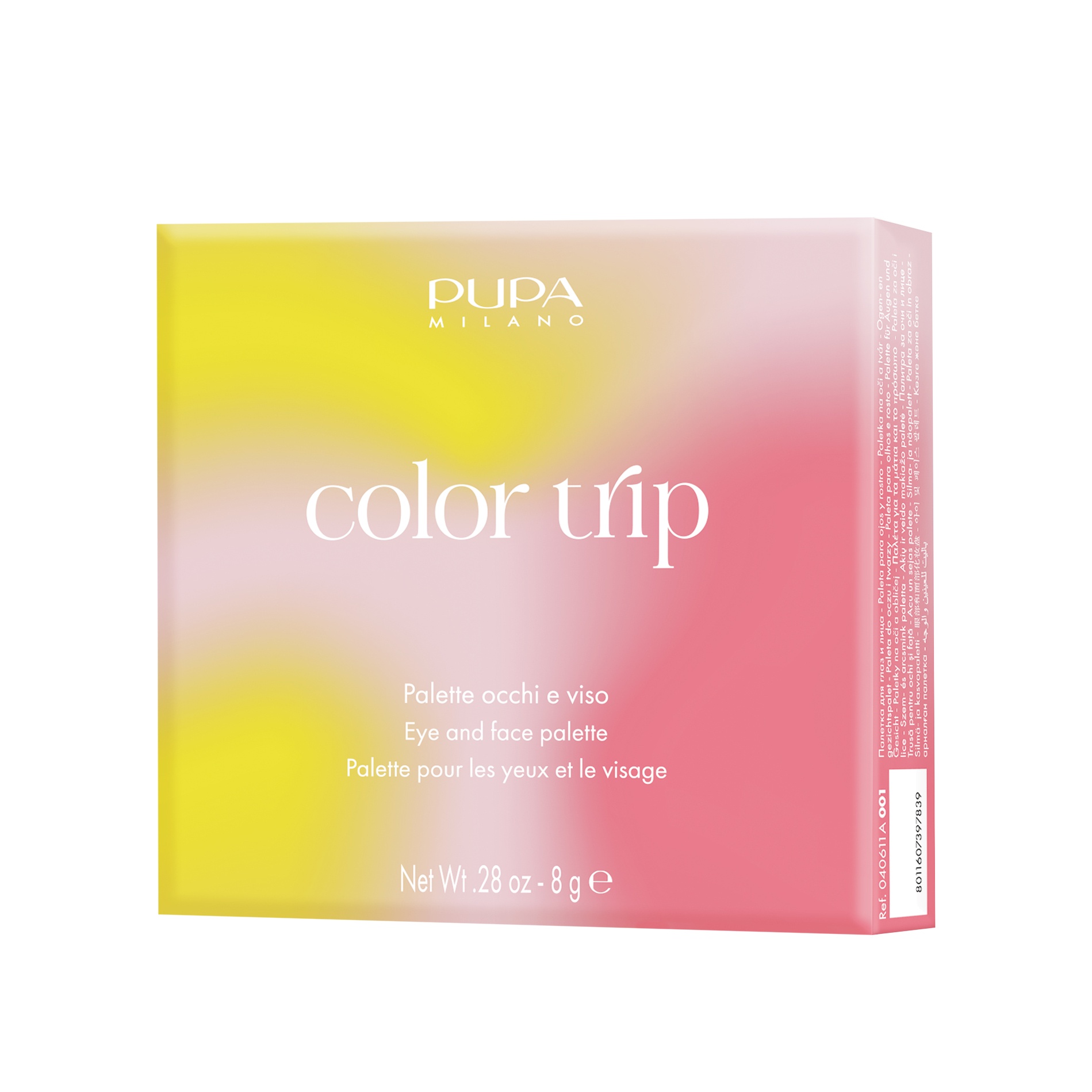 Палетка для макияжа лица и глаз Color Trip