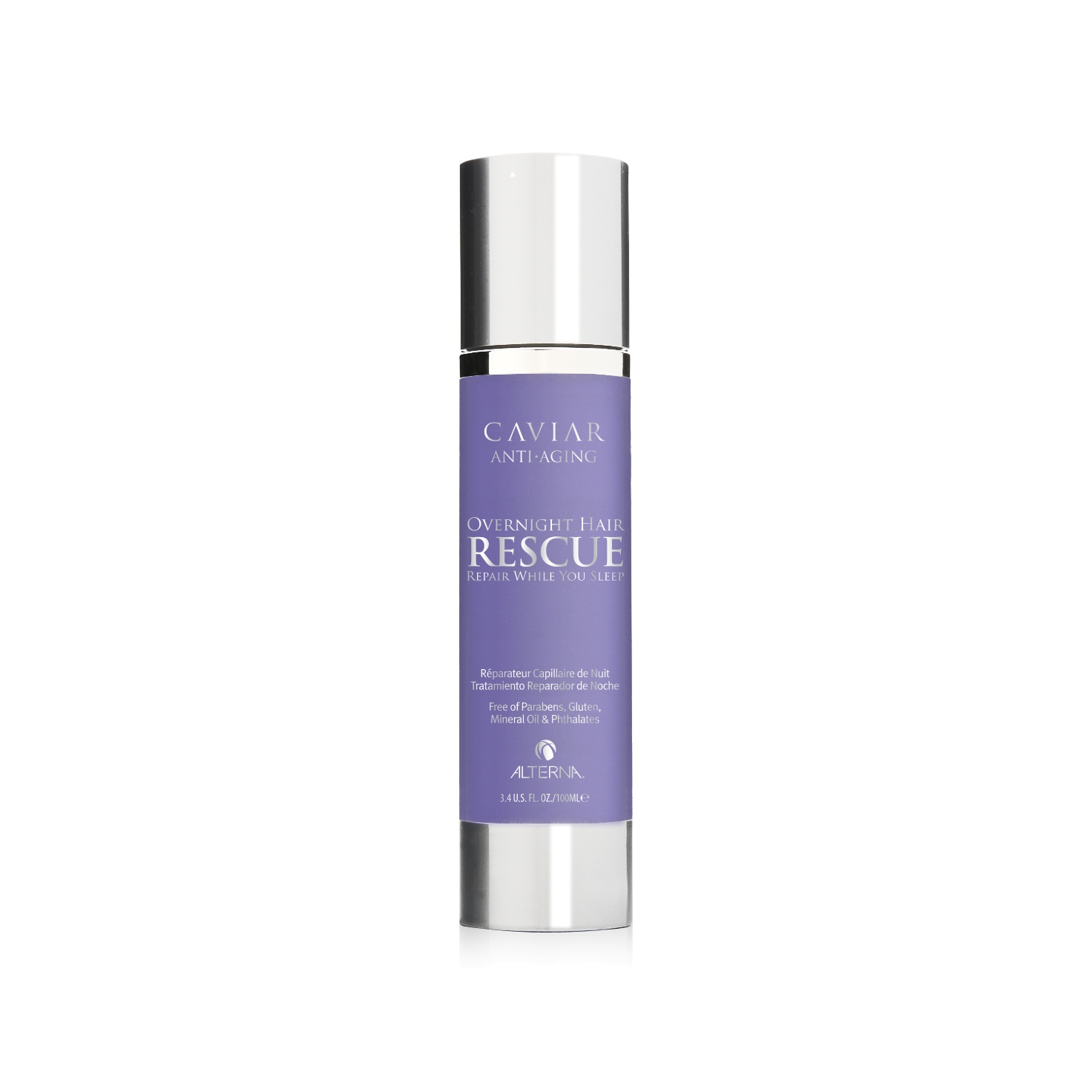 Активная ночная восстанавливающая эмульсия Caviar Overnight Hair Rescue 100мл купить в VISAGEHALL