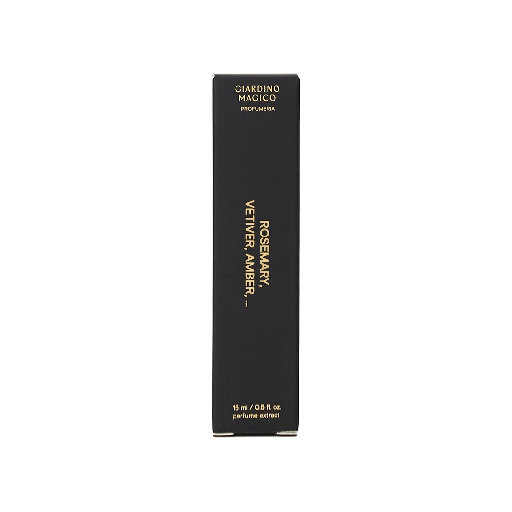 Rosemary, vetiver, amber Духи