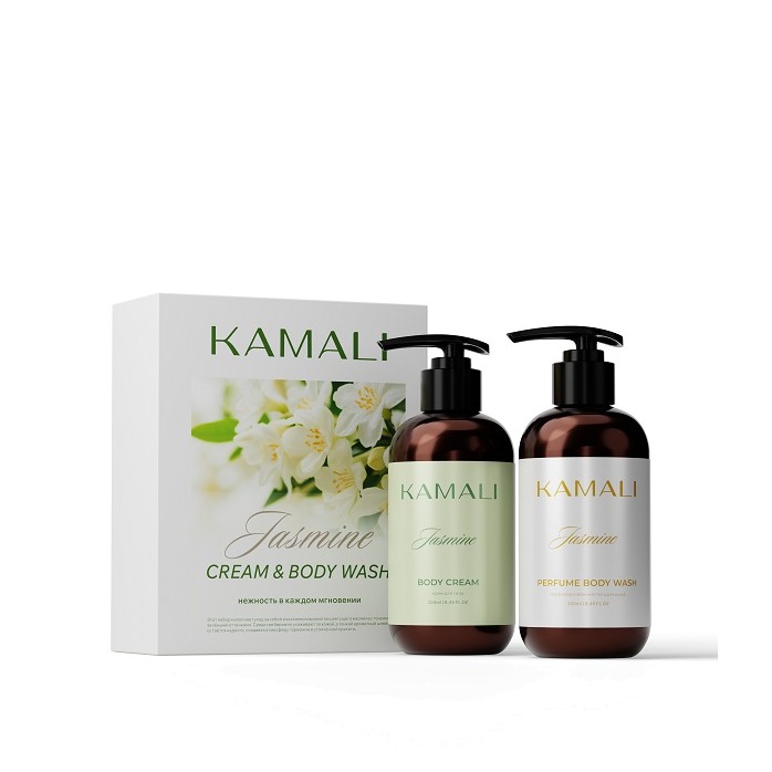 Набор для тела Jasmine Cream & body wash