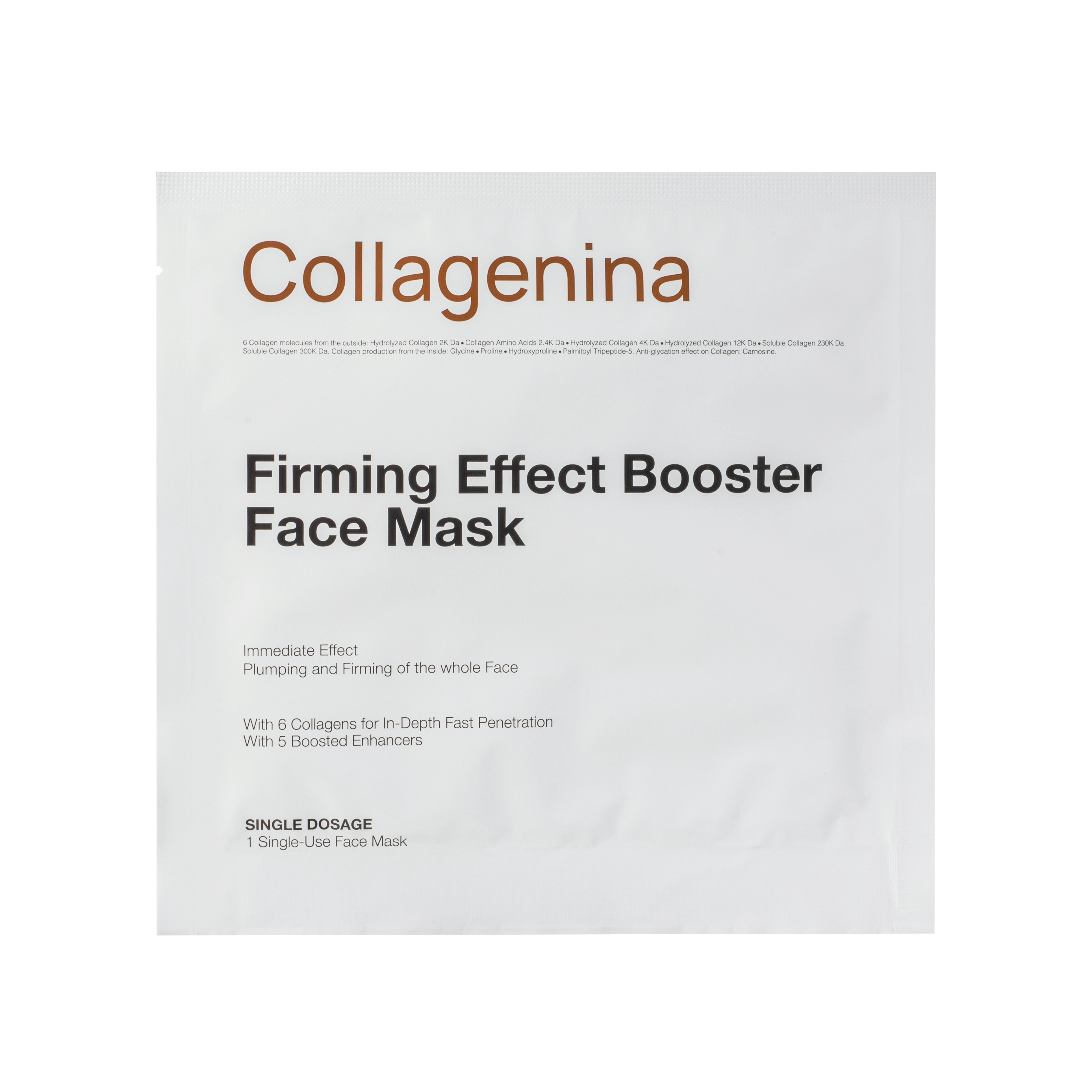 Маска тканевая для лица c укрепляющим эффектом Firming Effect Booster Face Mask купить в VISAGEHALL