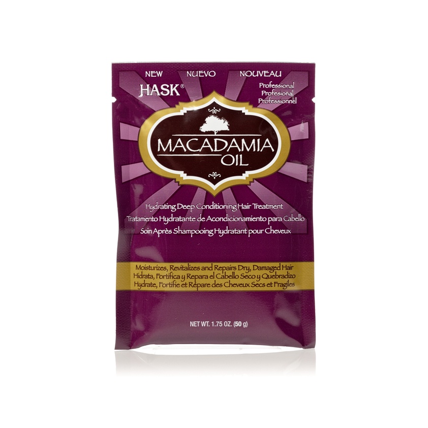 Маска для волос увлажняющая с маслом Макадамии 
