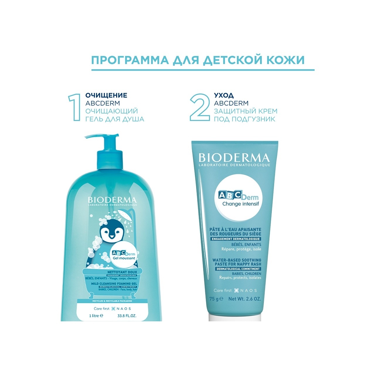 Очищающий гель для детей АВСDerm купить в VISAGEHALL