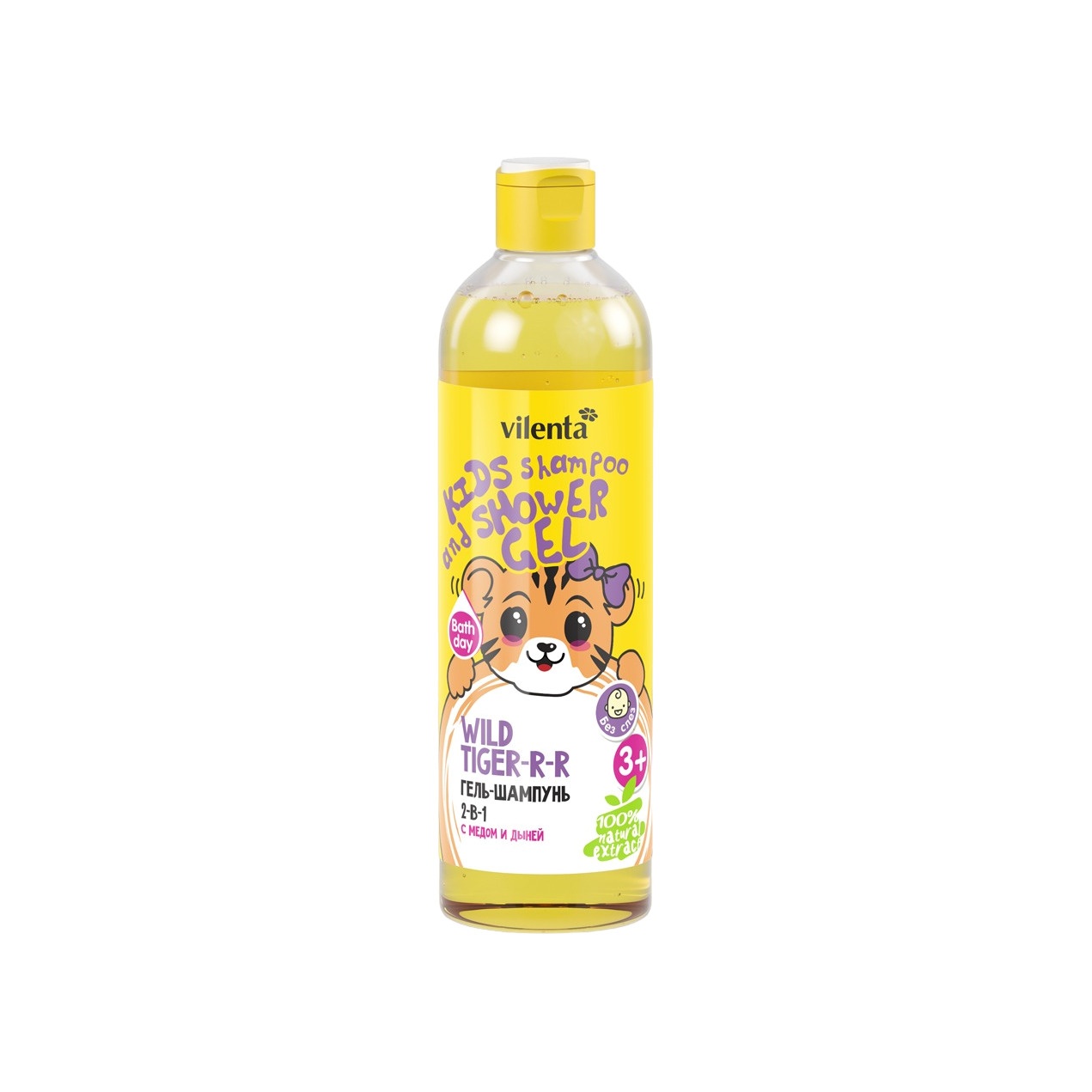 Гель-шампунь 2-в-1 с Медом и Дыней Wild Tiger-r-r купить в VISAGEHALL