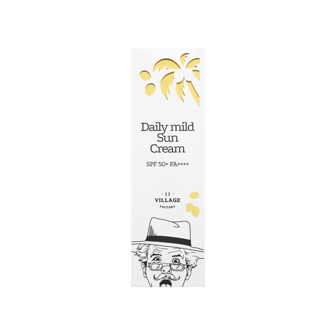 Крем солнцезащитный Daily mild Sun Cream SPF50+ PA++++ купить в VISAGEHALL