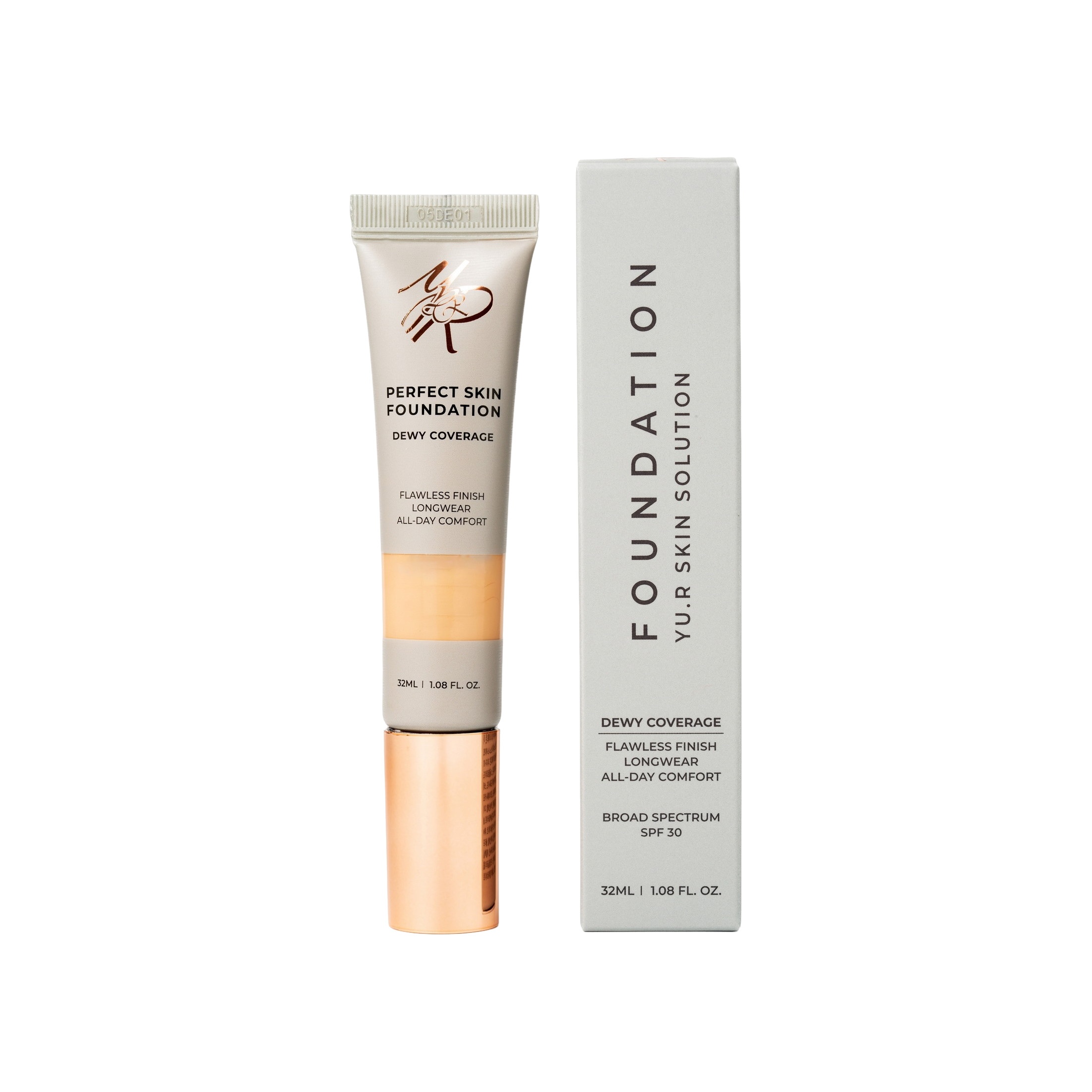 Основа под макияж устойчивая Dewy Coverage Foundation купить в VISAGEHALL