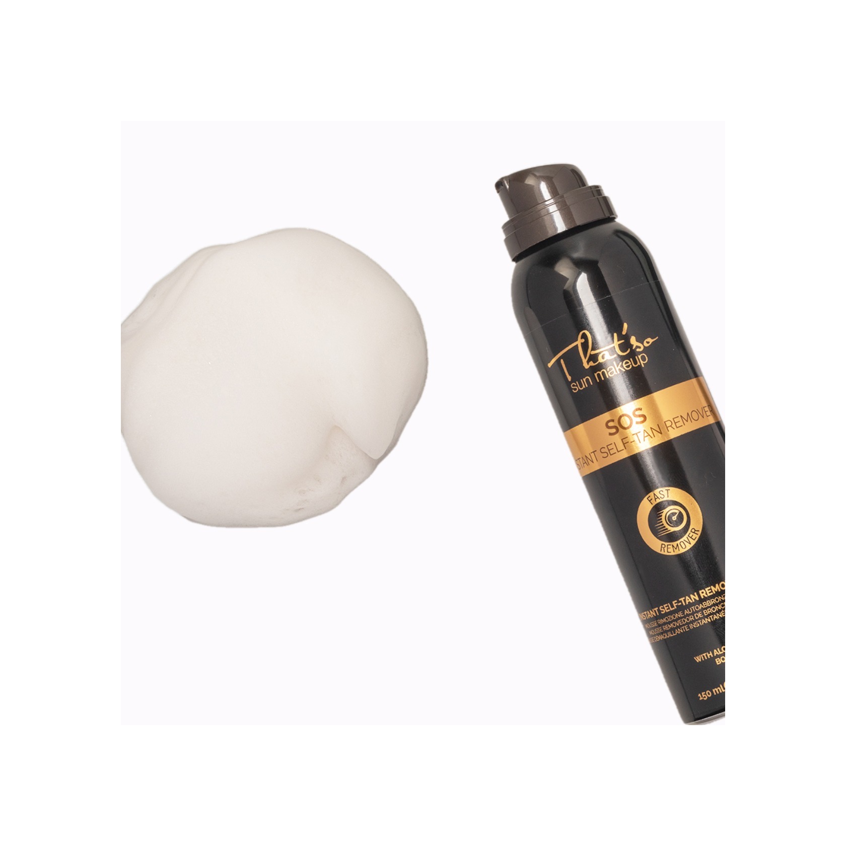 Мусс для мгновенного удаления автозагара SOS купить в VISAGEHALL