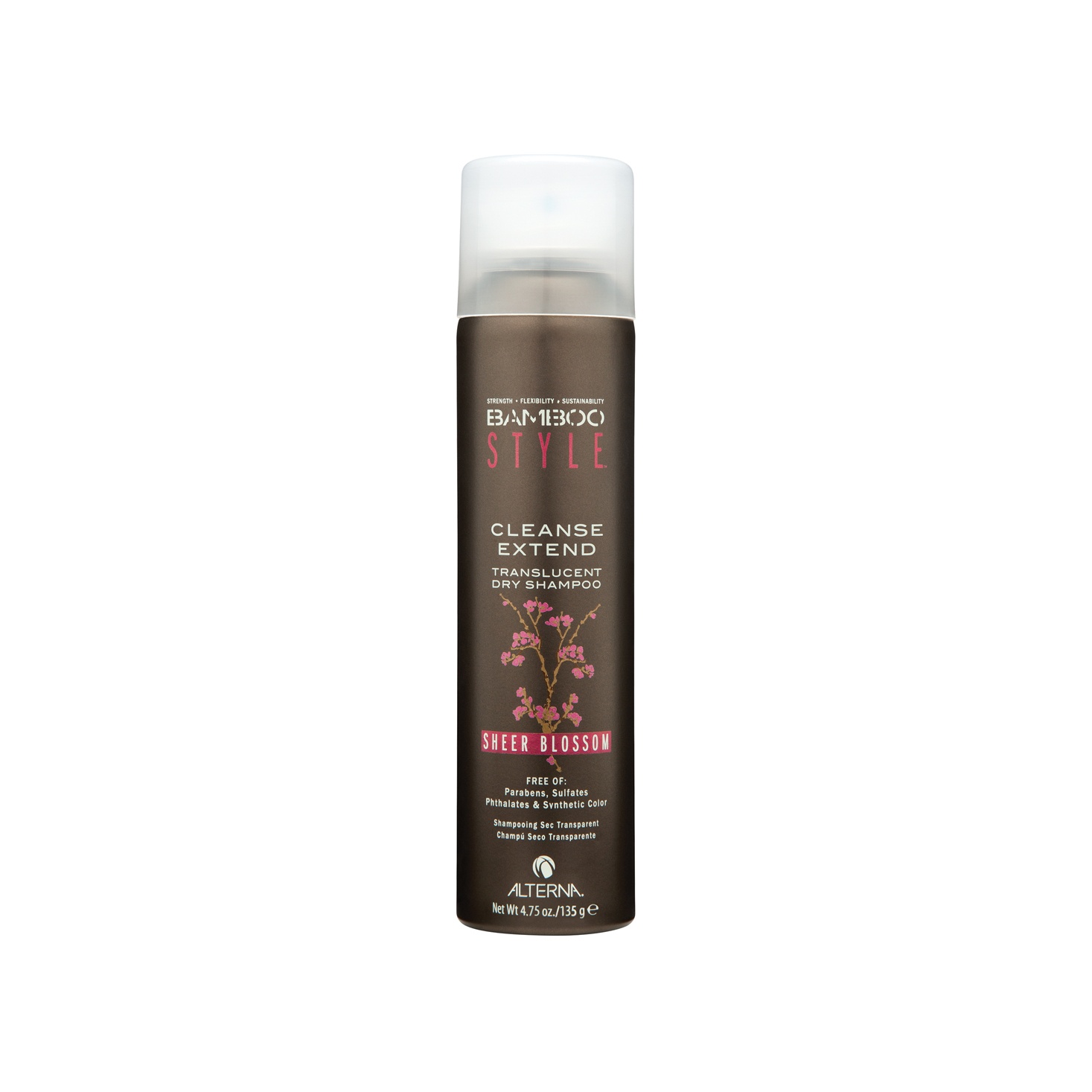 Сухой спрей-шампунь для свежести и объема Bamboo Style Cleanse Extend -Sheer Blossom купить в VISAGEHALL