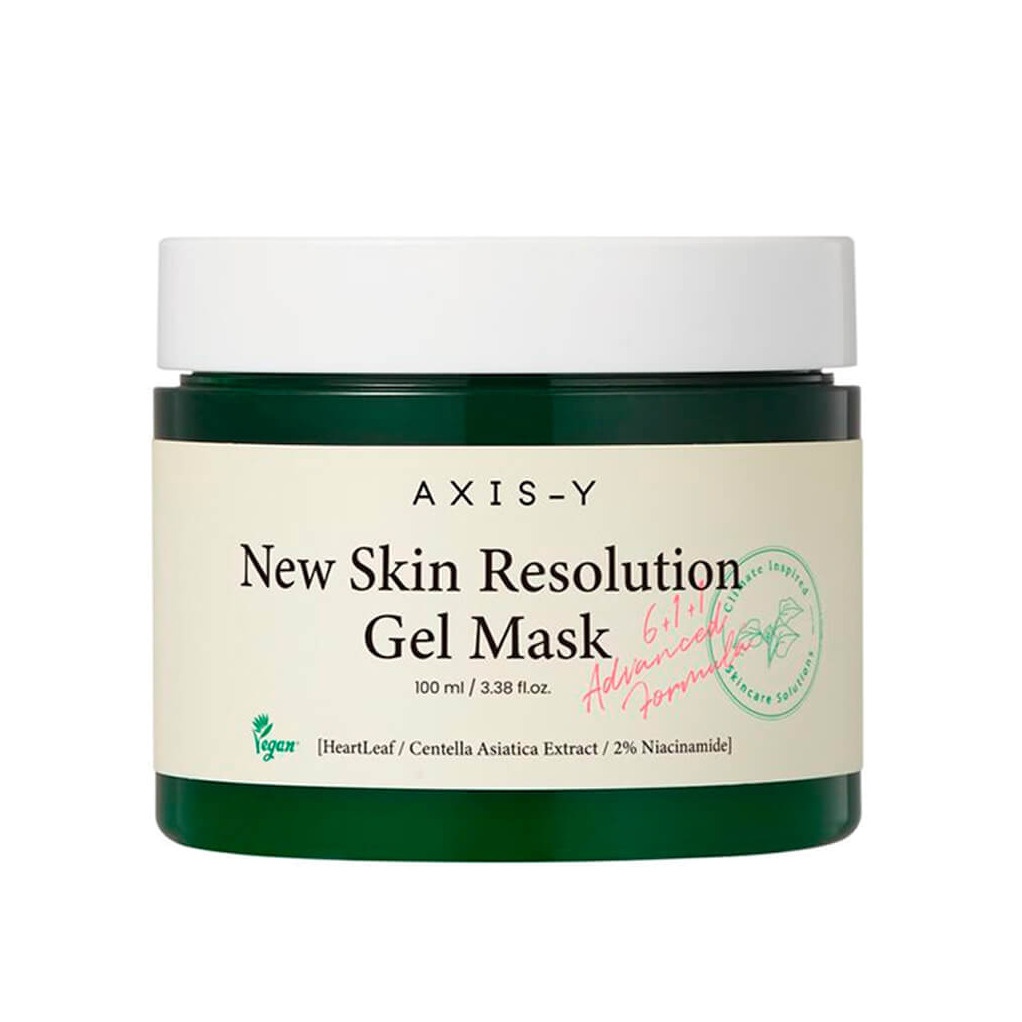 Маска гелевая успокаивающая с хауттюйнией New Skin Resolution Gel Mask купить в VISAGEHALL
