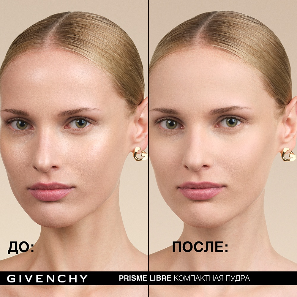 Пудра для лица матирующая компактная Prisme Libre Pressed Powder