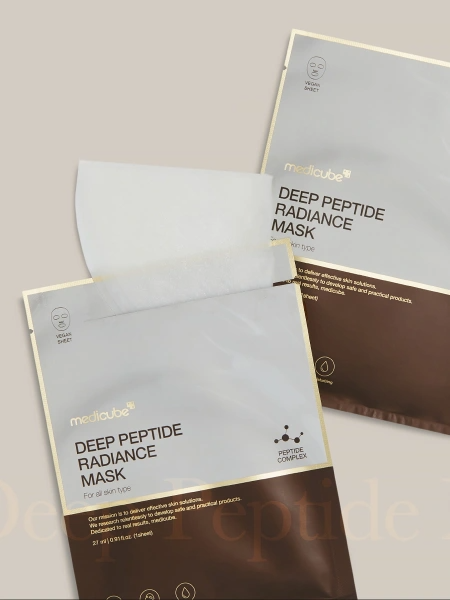Маска тканевая с пептидами для сияния кожи Deep Peptide Radiance Mask купить в VISAGEHALL