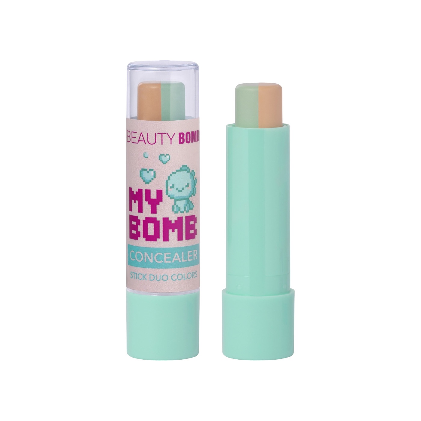 Консилер стик двухцветный Bomb concealer купить в VISAGEHALL