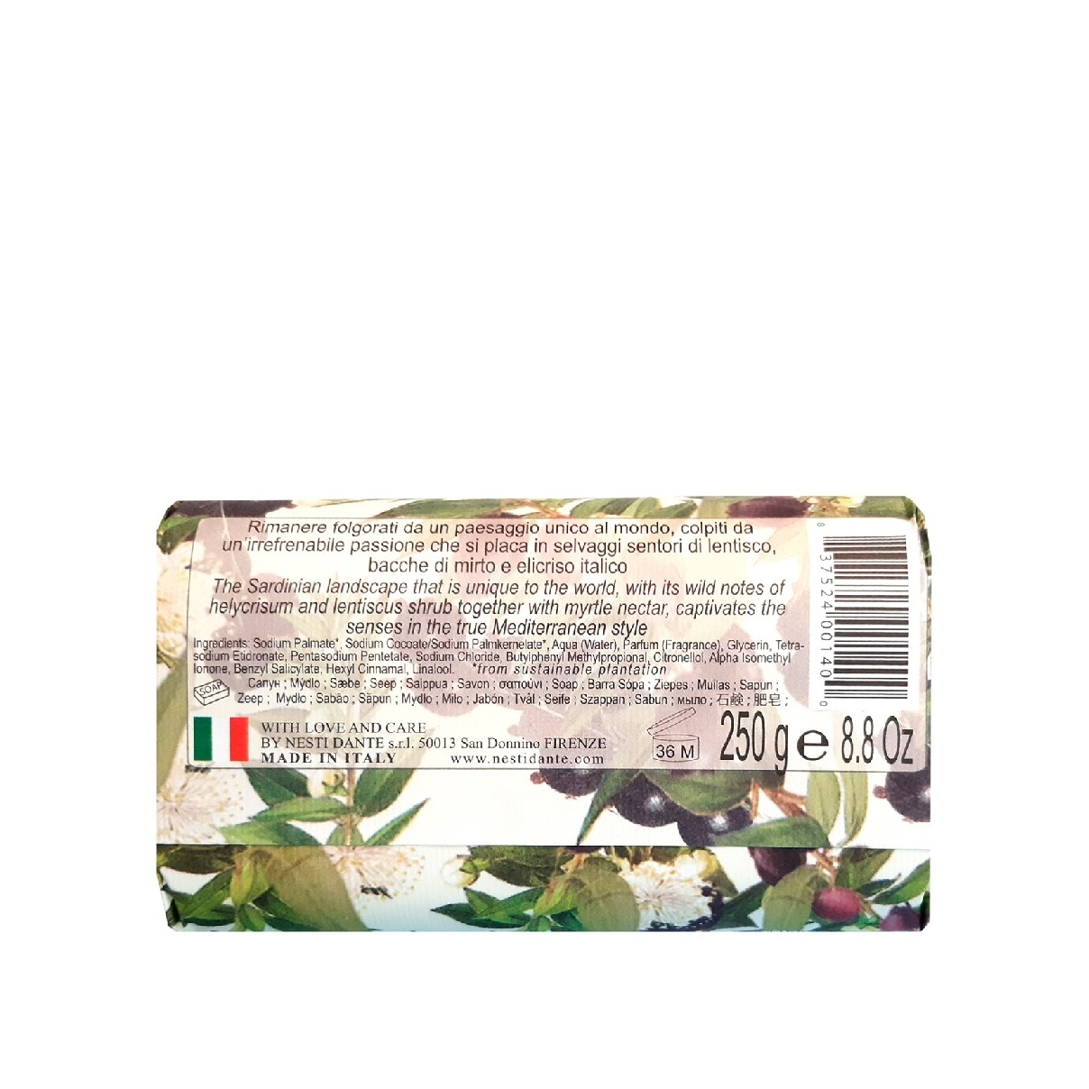 Мыло Сардиния Dolce Viviere купить в VISAGEHALL