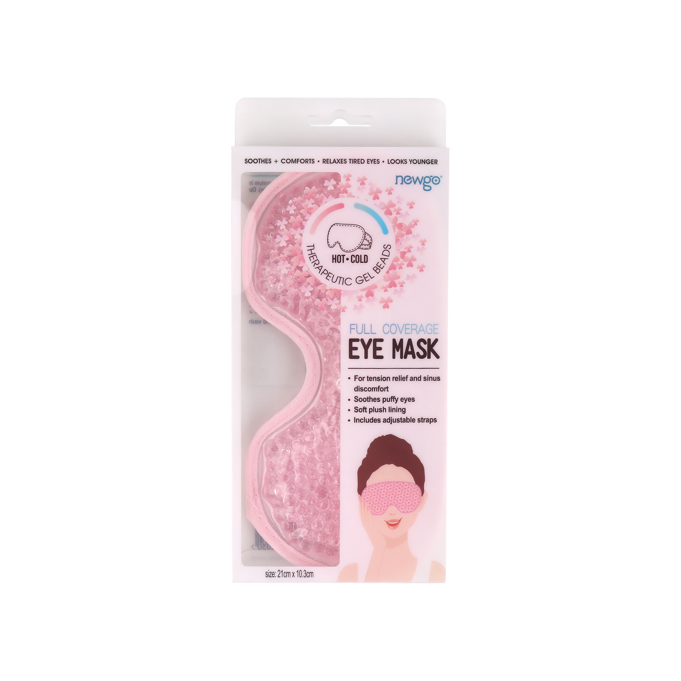 Маска для глаз Hot & Cold Full Coverage Eye Mask 21х10.3см купить в VISAGEHALL