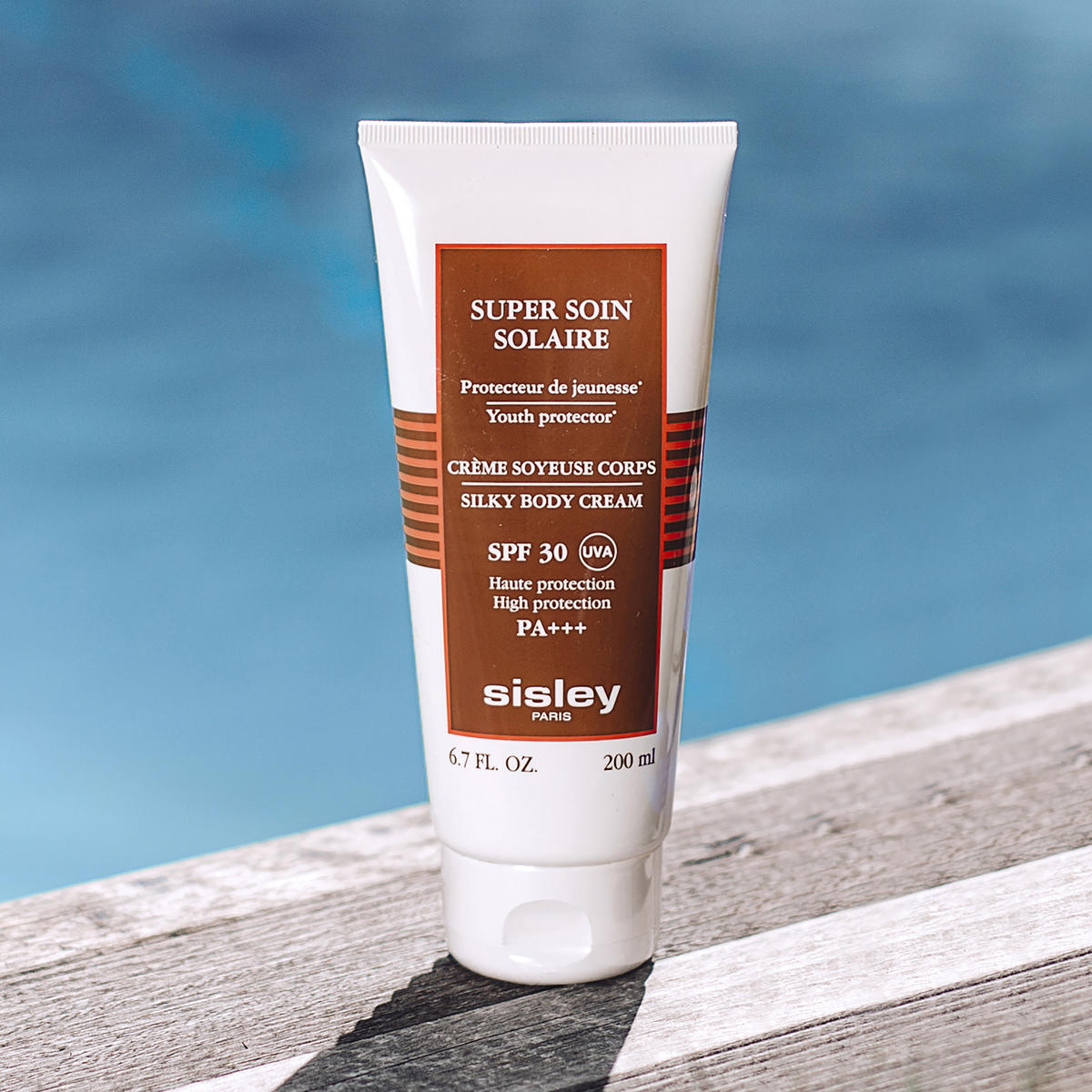 Super Soin Solaire Silky Body Cream SPF 30 Крем для тела солнцезащитный шелковистый SPF30 PA+++ 