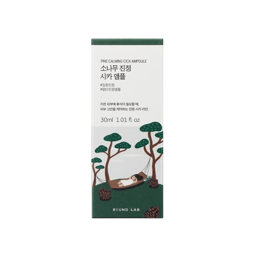 Ампула с экстрактами сосны и центеллы для проблемной кожи Pine Calming Cica Ampoule купить в VISAGEHALL