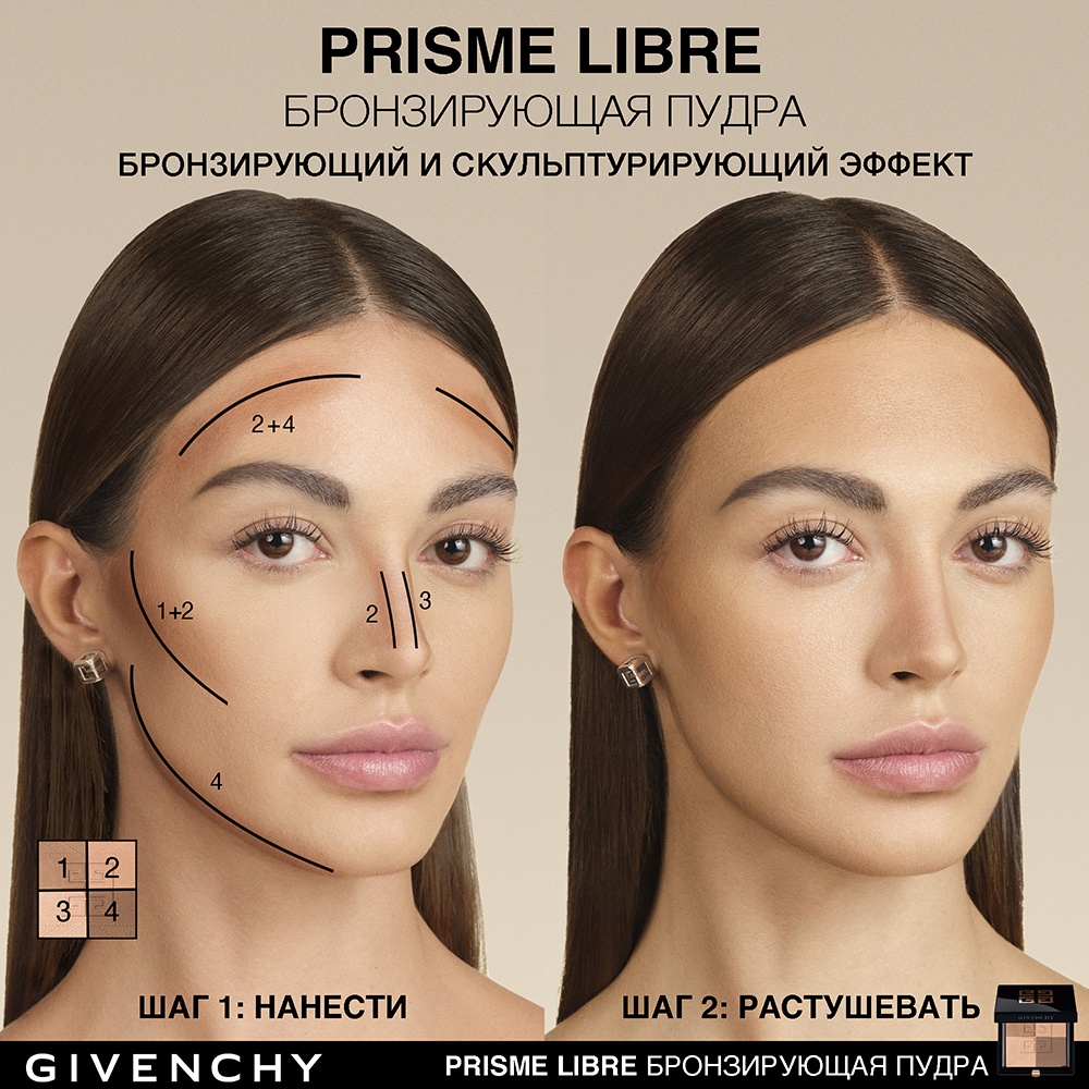 Пудра для лица бронзирующая Prisme Libre Bronzer Powder