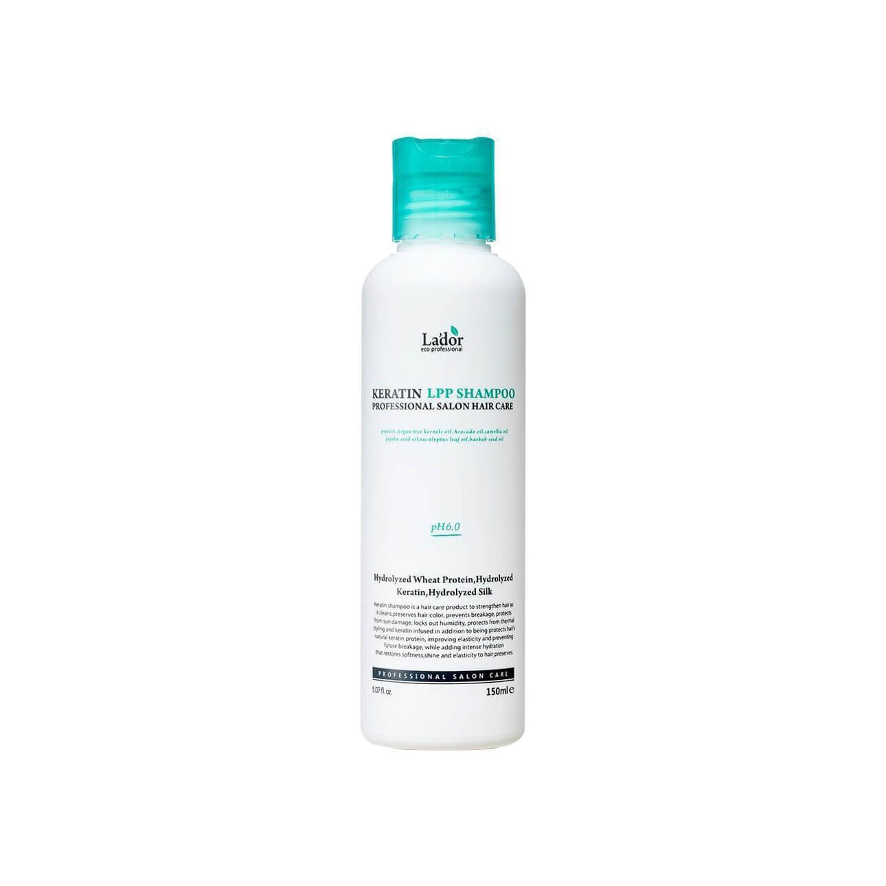 Шампунь для волос с кератином Keratin LPP Shampoo купить в VISAGEHALL