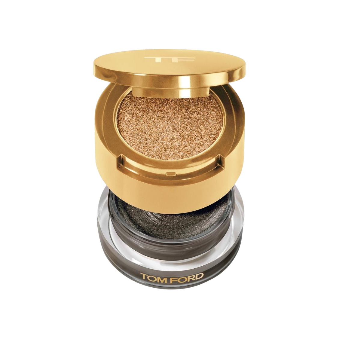 Тени для век двойные Sunset Cream And Powder Eye Сolor купить в VISAGEHALL