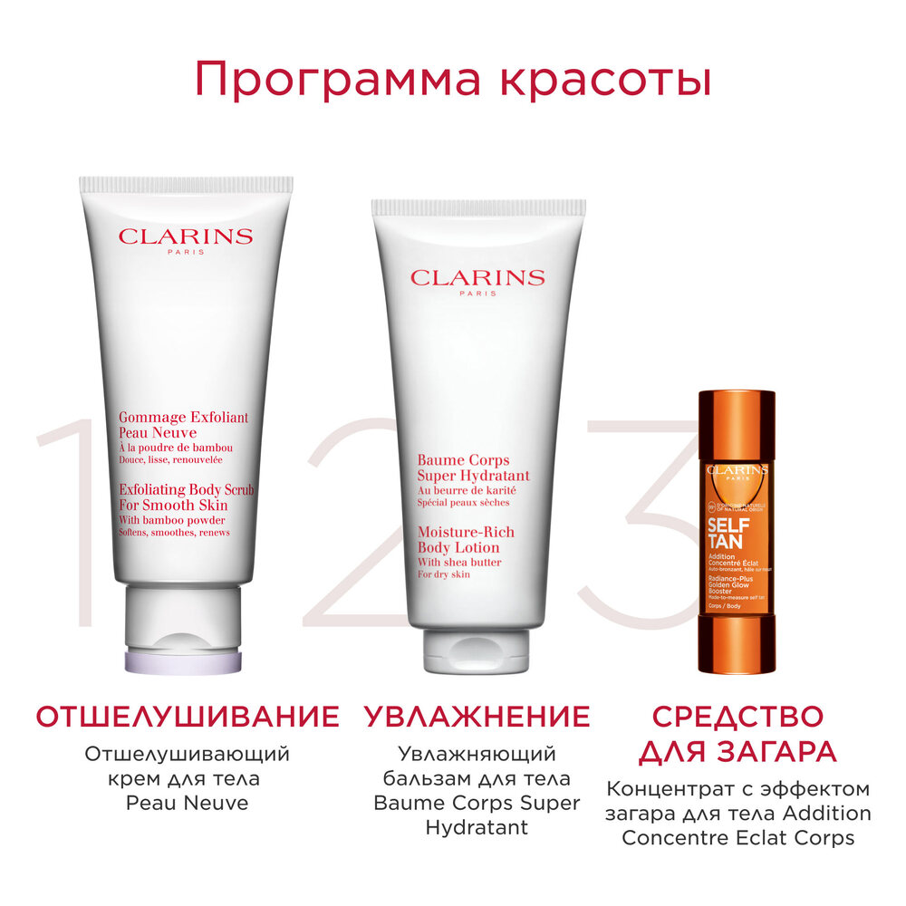 Концентрат с эффектом загара для тела Addition Concentre Eclat 