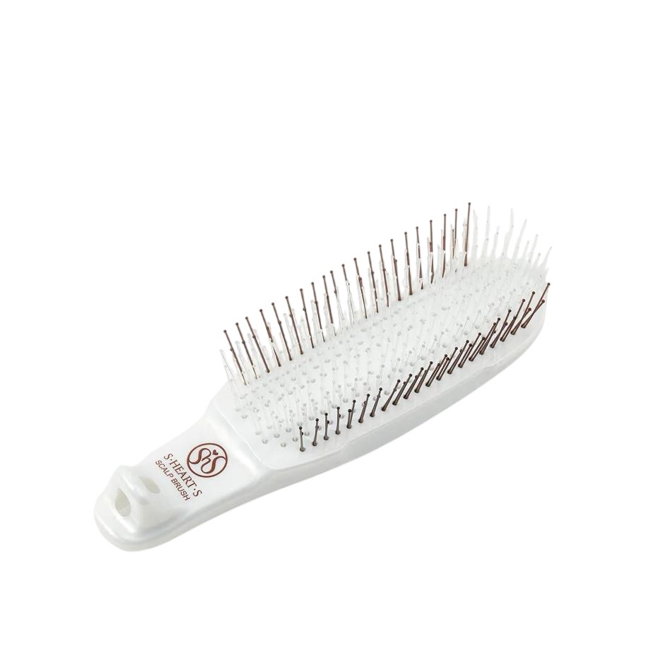 Расческа для волос массажная Scalp Brush Белая купить в VISAGEHALL