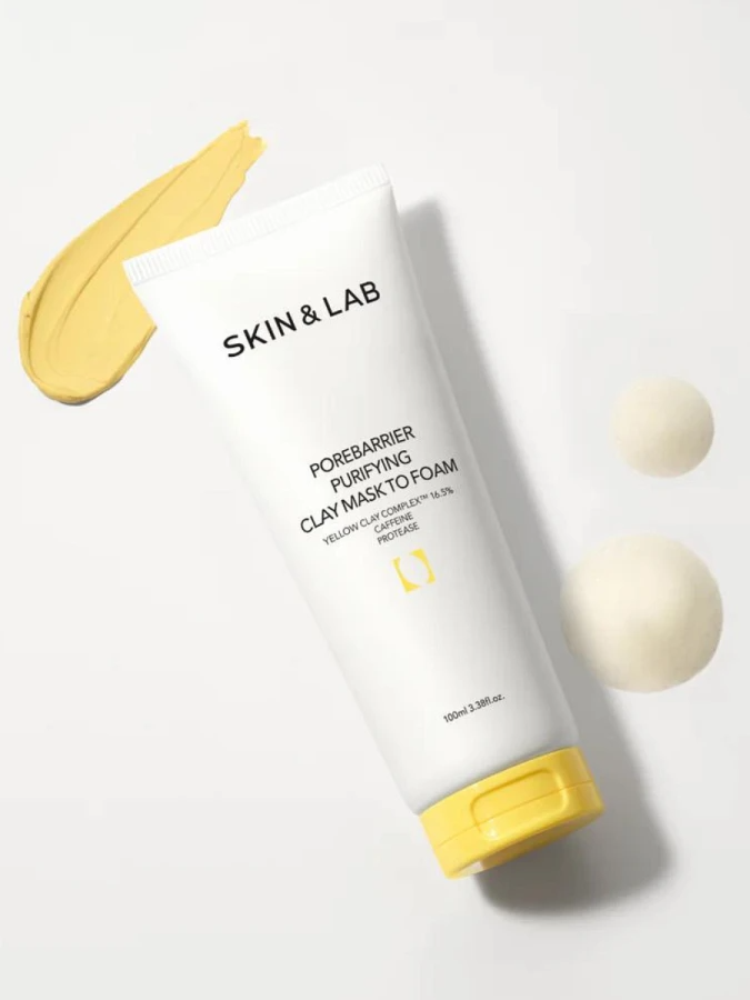 Маска-пенка для умывания Porebarrier Purifying Clay Mask to Foam купить в VISAGEHALL
