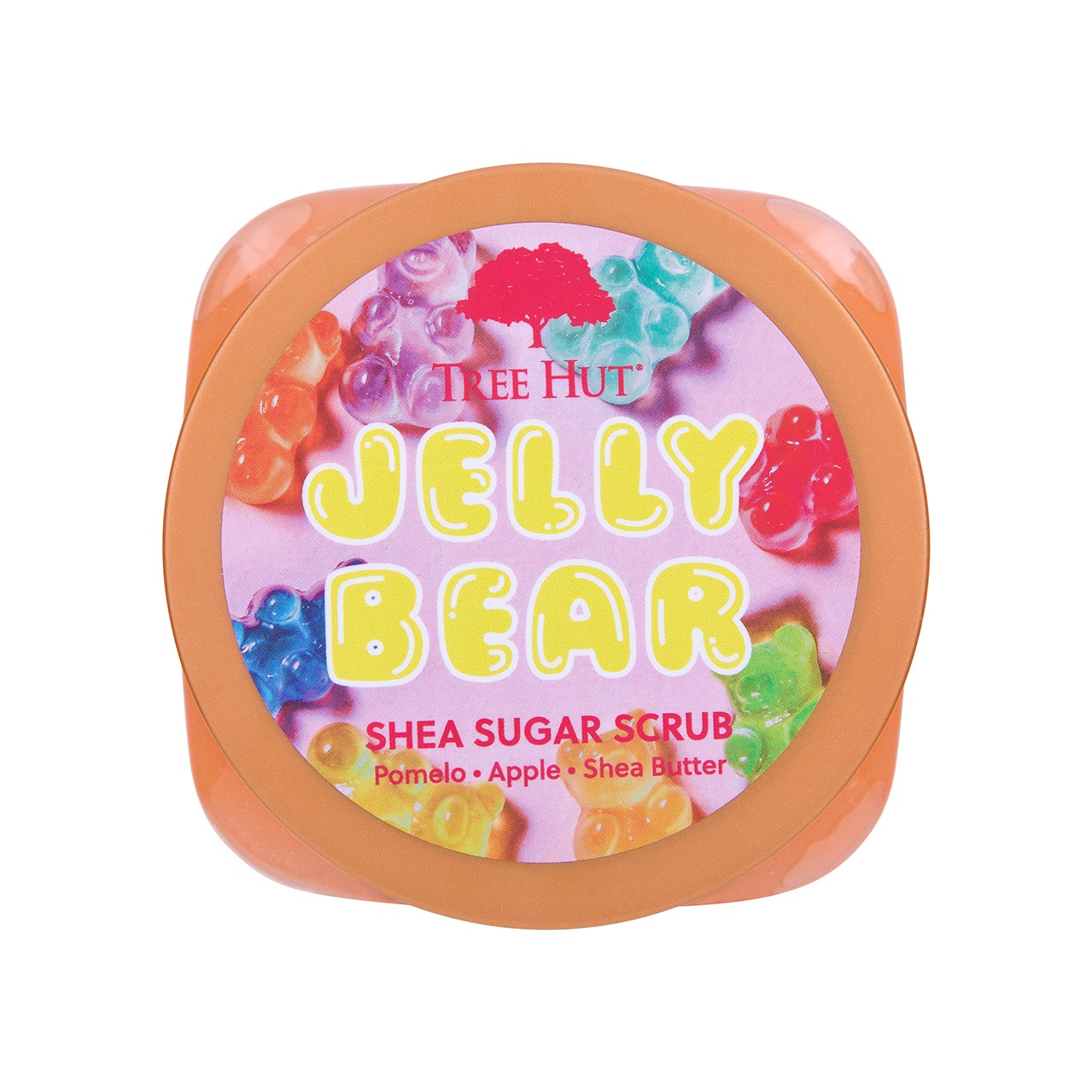 Скраб сахарный для тела с ароматом фруктового мармелада Jelly Bear купить в VISAGEHALL
