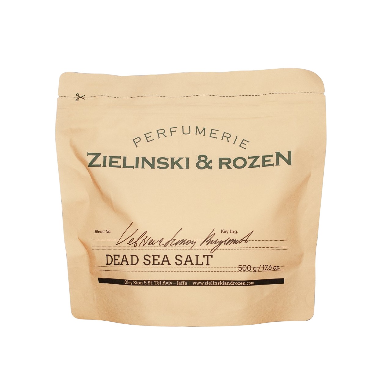 Соль Мертвого моря Ветивер, Лимон купить в VISAGEHALL