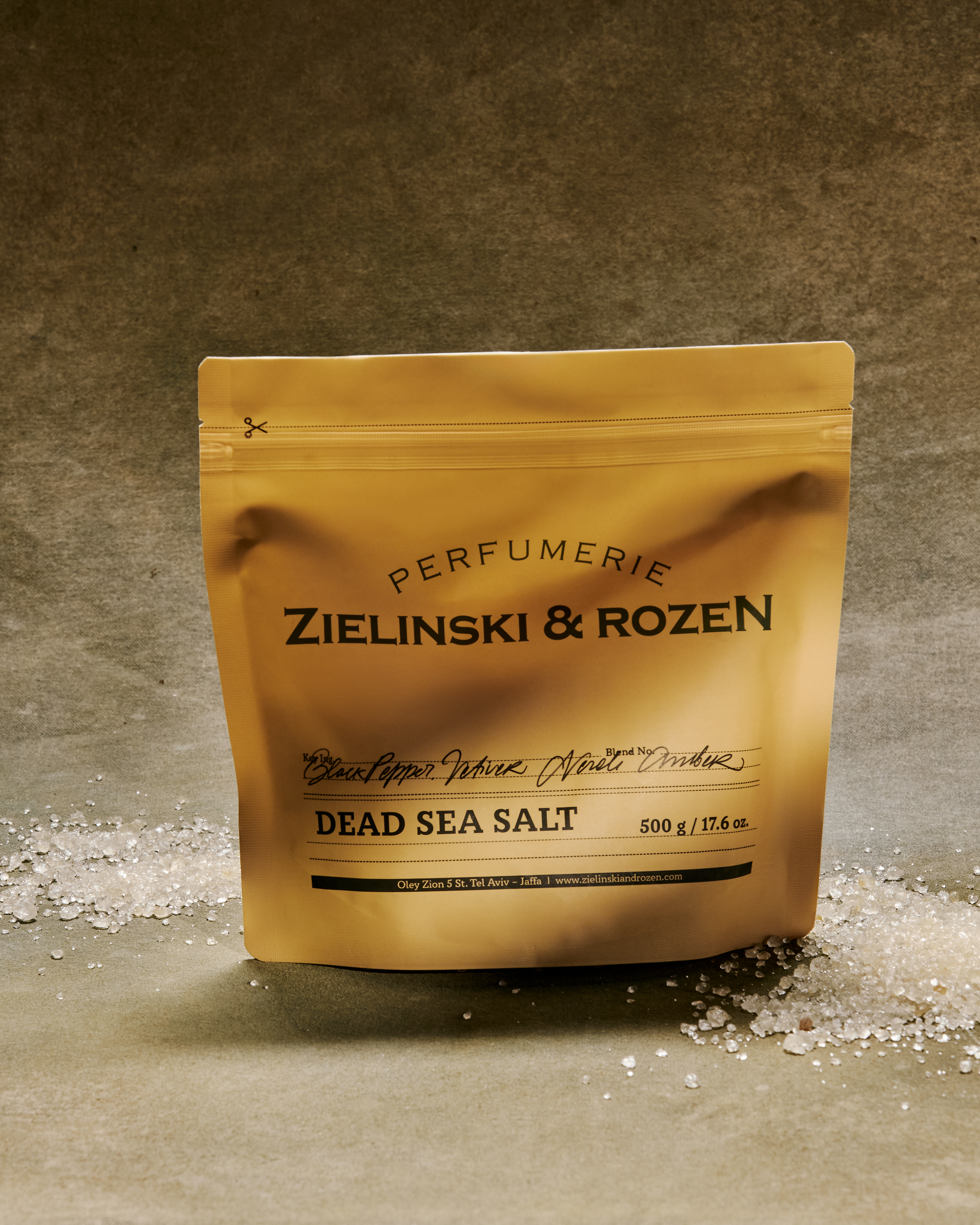 Соль Мертвого моря Черный Перец, Ветивер, Нероли, Амбра купить в VISAGEHALL