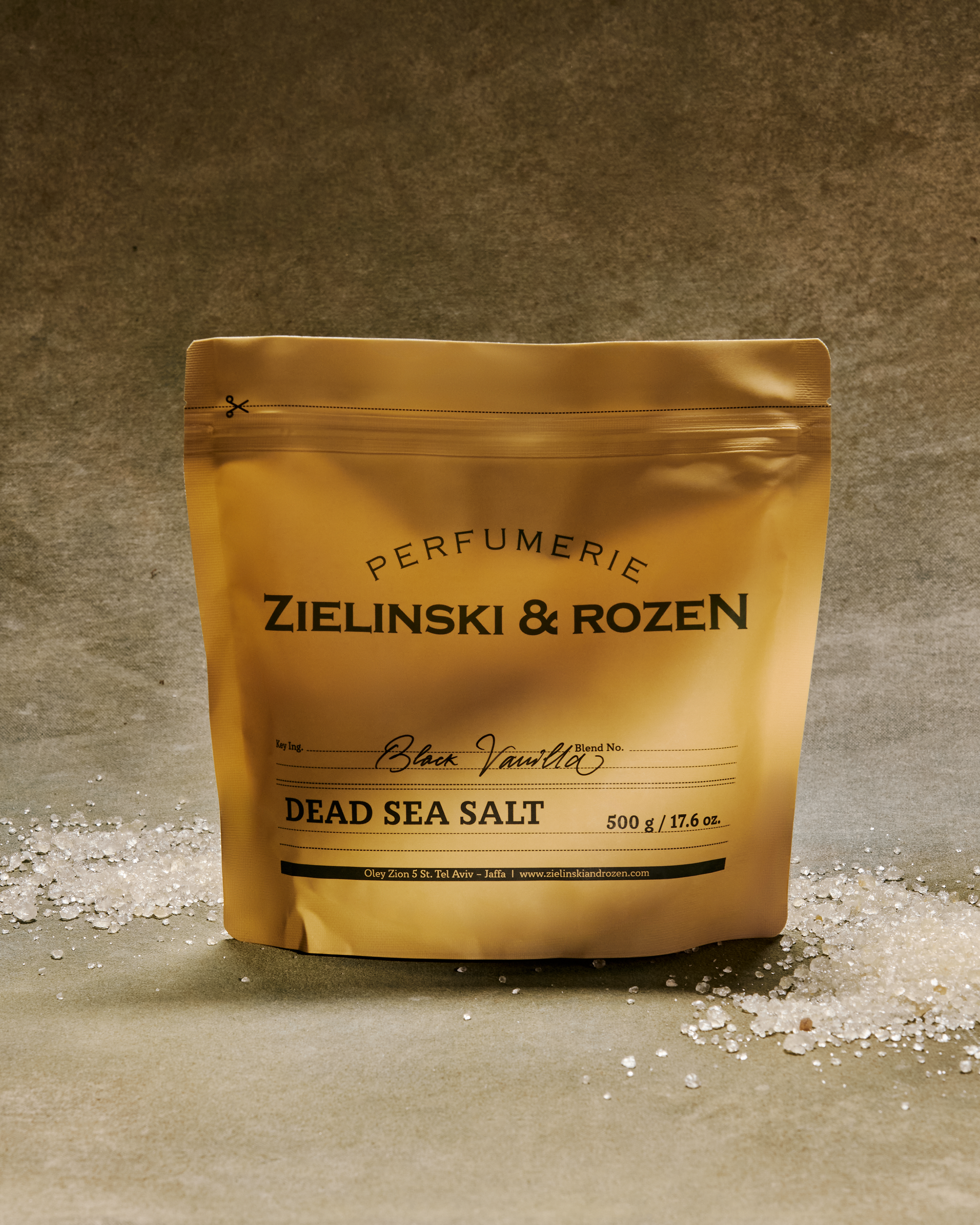 Соль Мертвого моря Черная Ваниль купить в VISAGEHALL