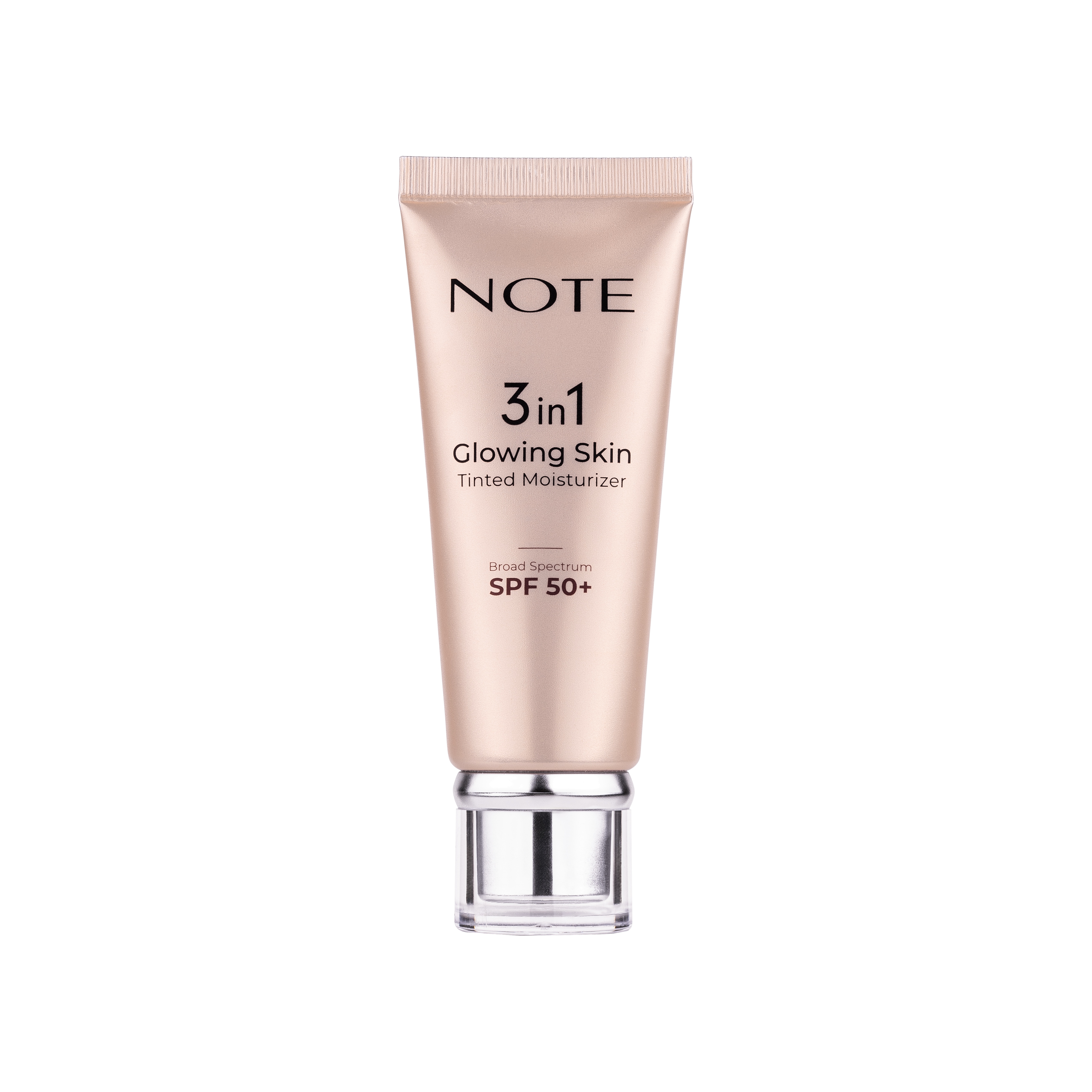 Увлажняющий крем 3 в 1 с тональным эффектом Glowing Skin Tinted Moisturizer SPF50+ купить в VISAGEHALL