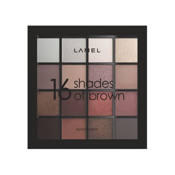 Палетка теней для век 16 Shades of Brown 16-1 купить в VISAGEHALL