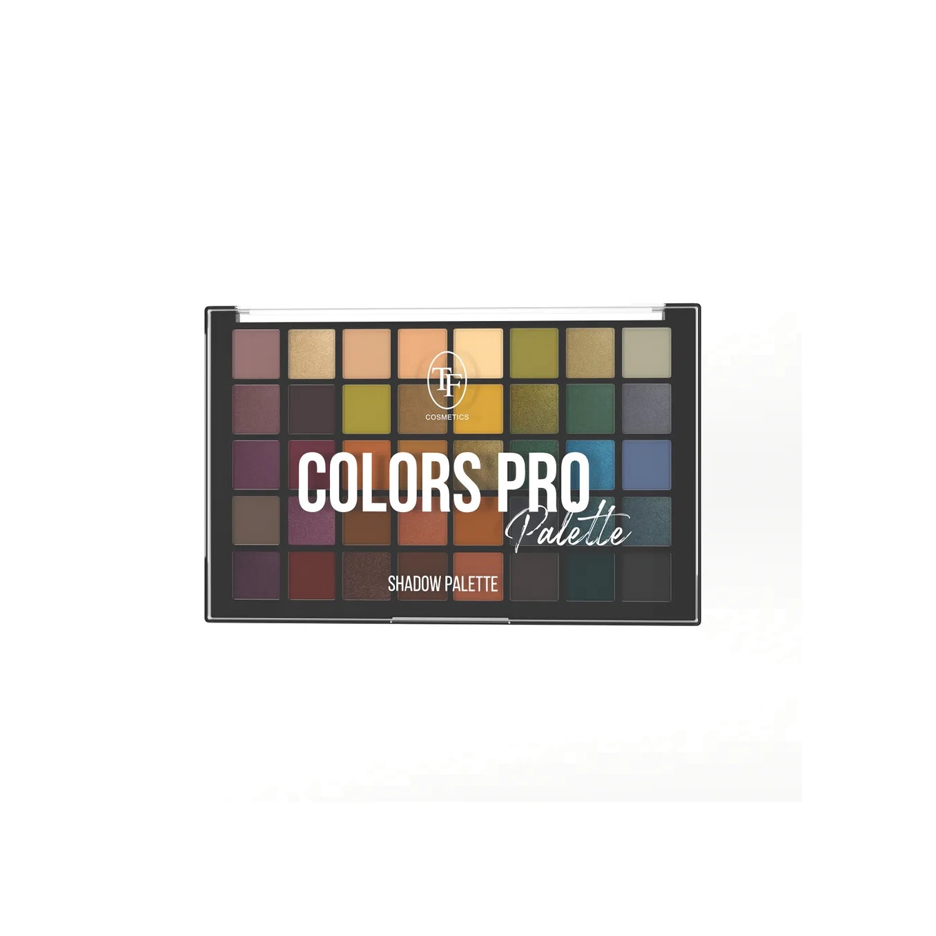 Палетка теней для век Colors Pro Palette Crystal 40 оттенков  купить в VISAGEHALL