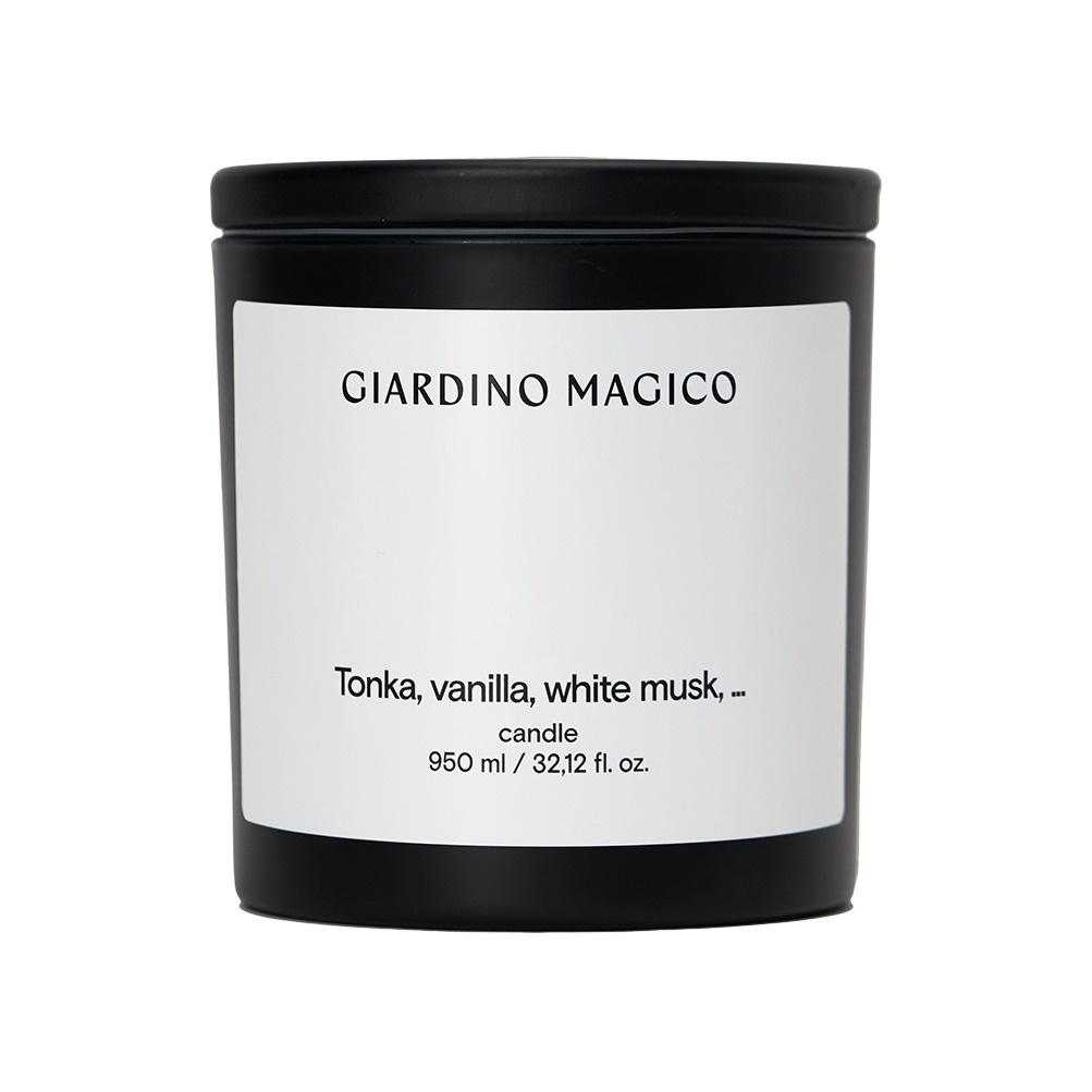Свеча парфюмерная Tonka, vanilla, white musk