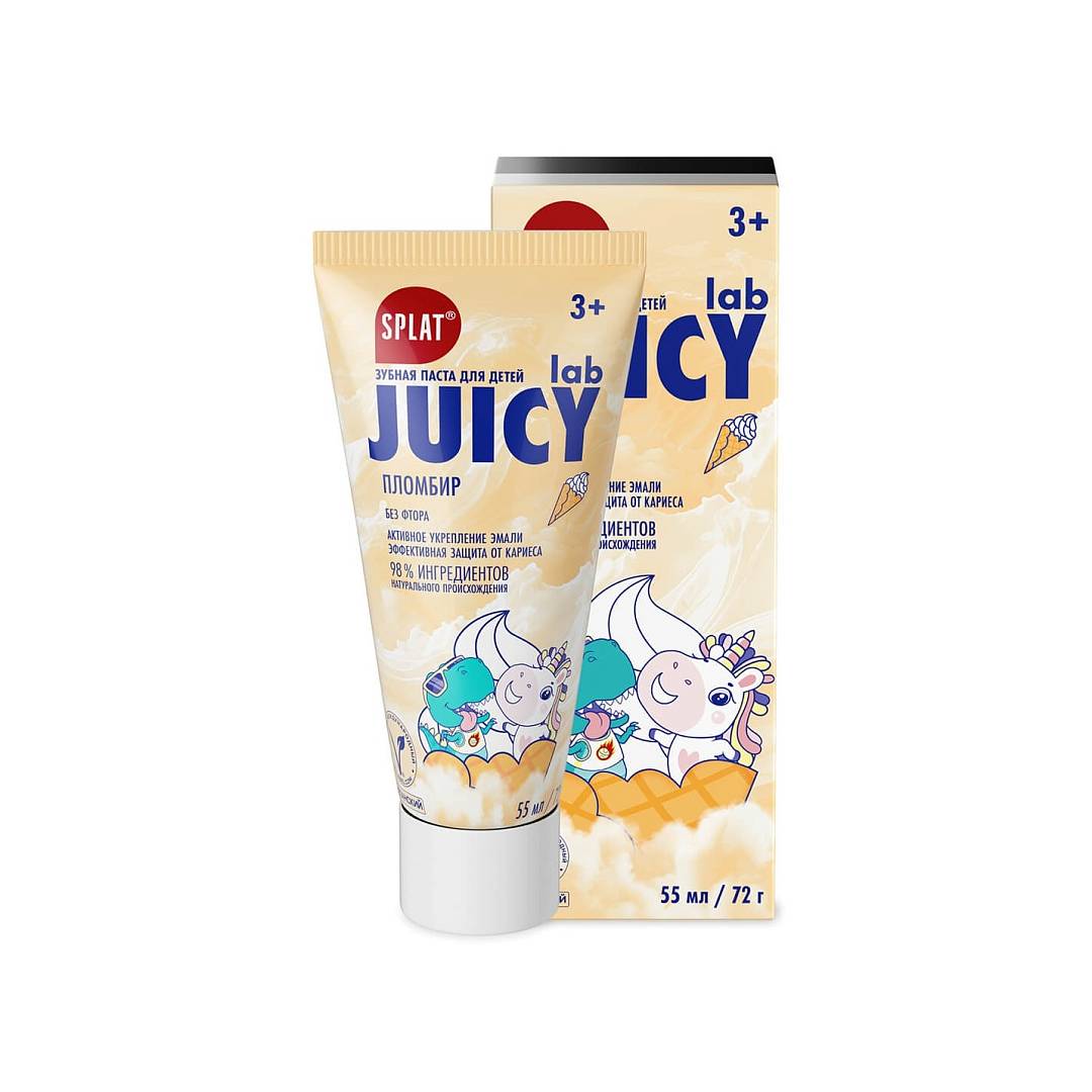 Зубная паста детская Пломбир