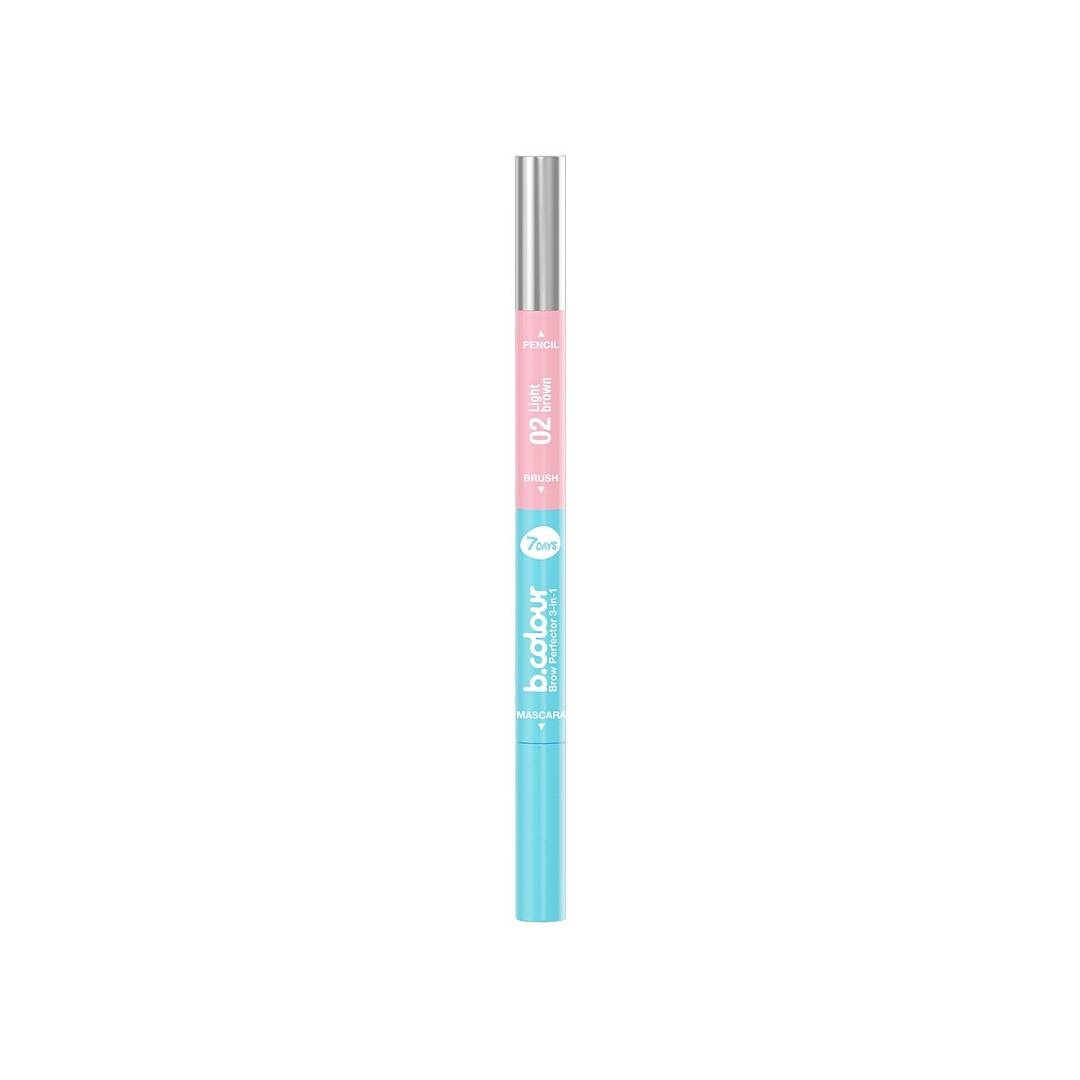 Карандаш для бровей мультифункциональный 3-в-1 Brow Perfector B.Colour