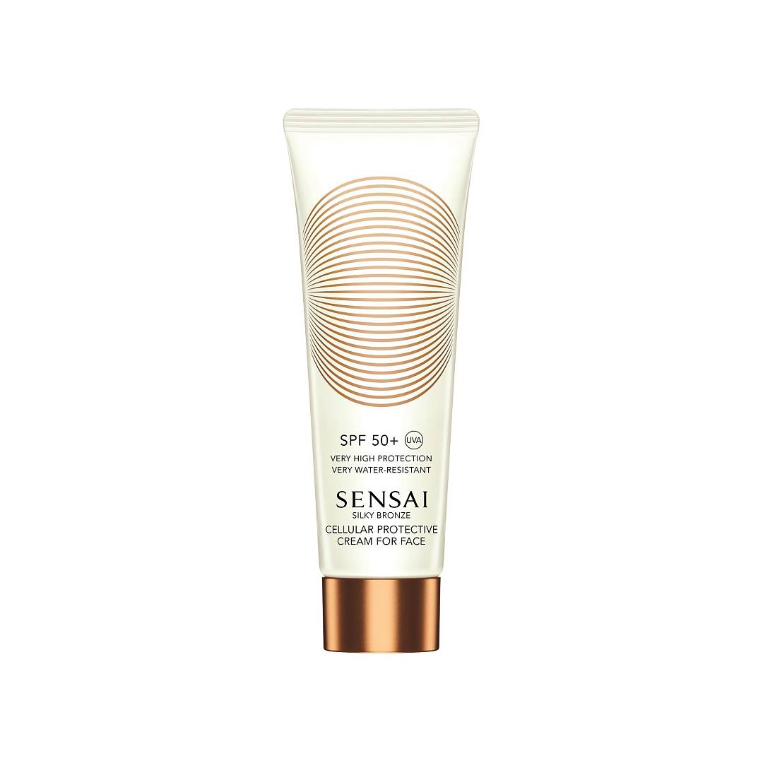 Крем для лица Солнцезащитный Silky Bronze SPF 50+