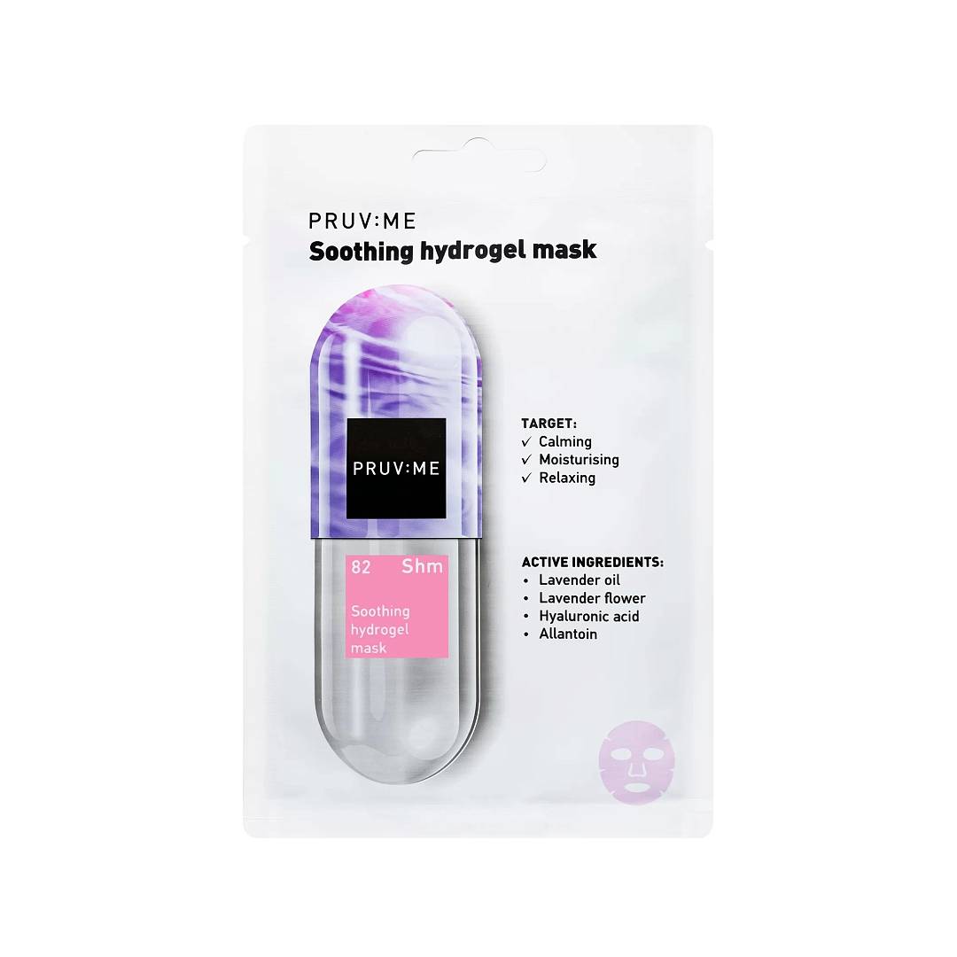 Маска для лица гидрогелевая успокаивающая 